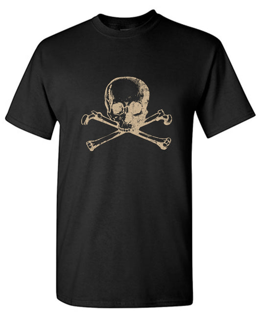 Funny T-Shirts design "Human Skull Shirt"