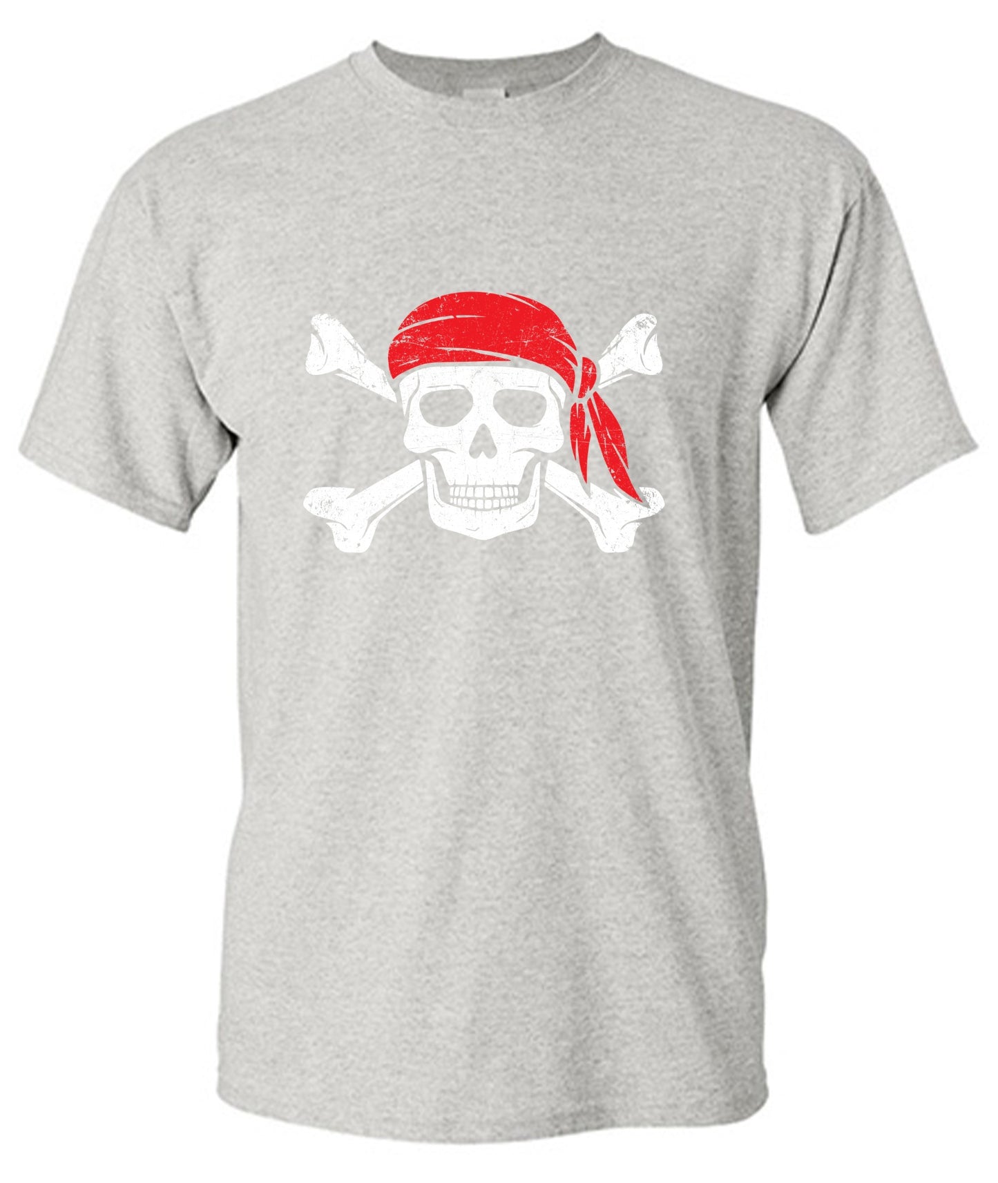 Funny T-Shirts design "Bandana Skull Mens T-Shirt"