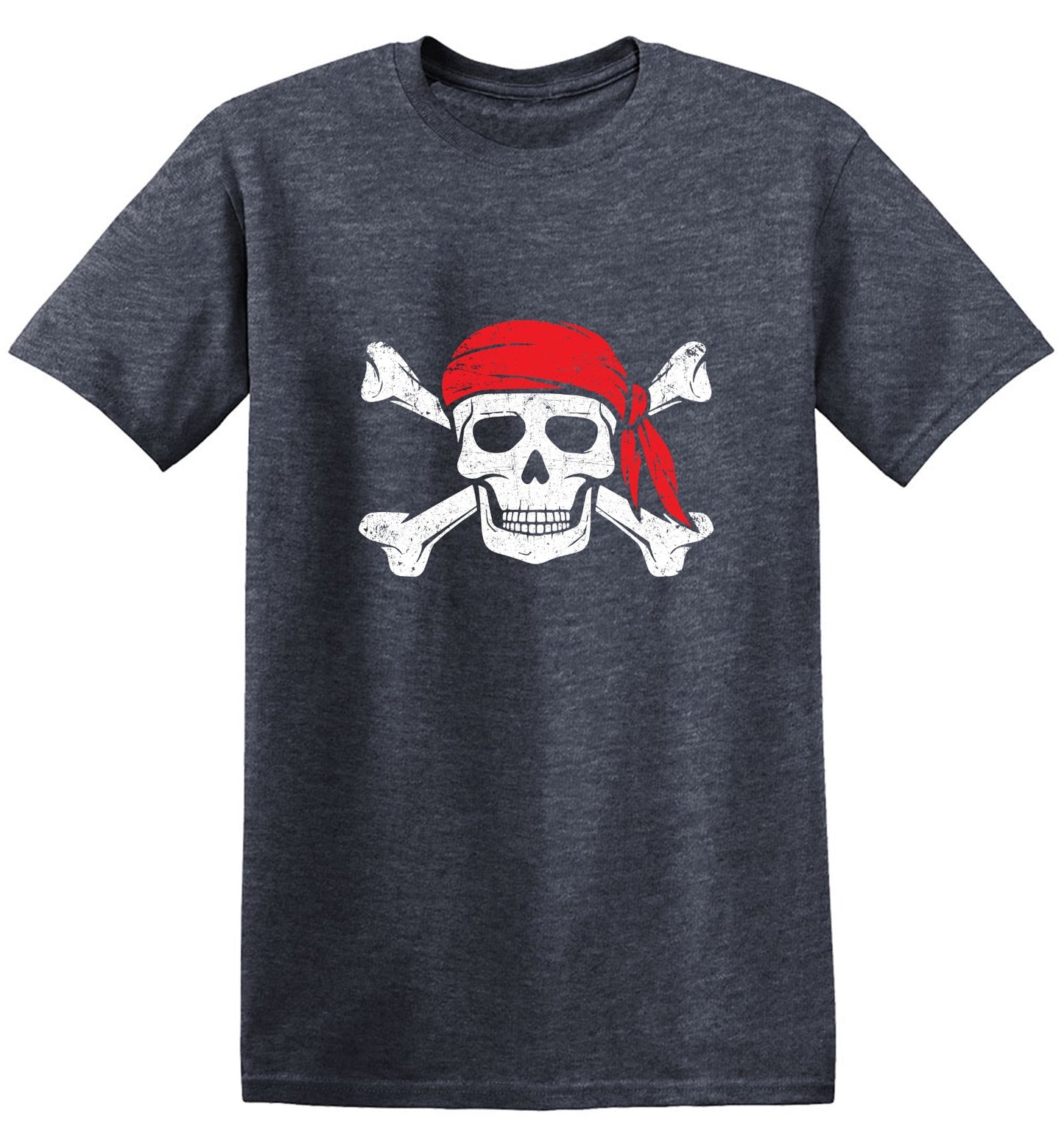 Funny T-Shirts design "Bandana Skull Mens T-Shirt"