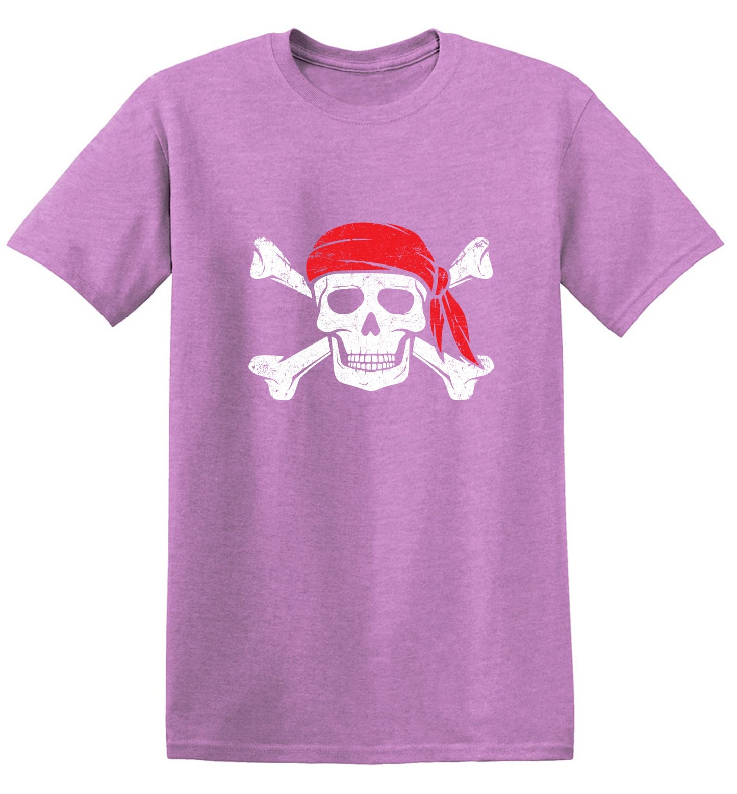 Funny T-Shirts design "Bandana Skull Mens T-Shirt"