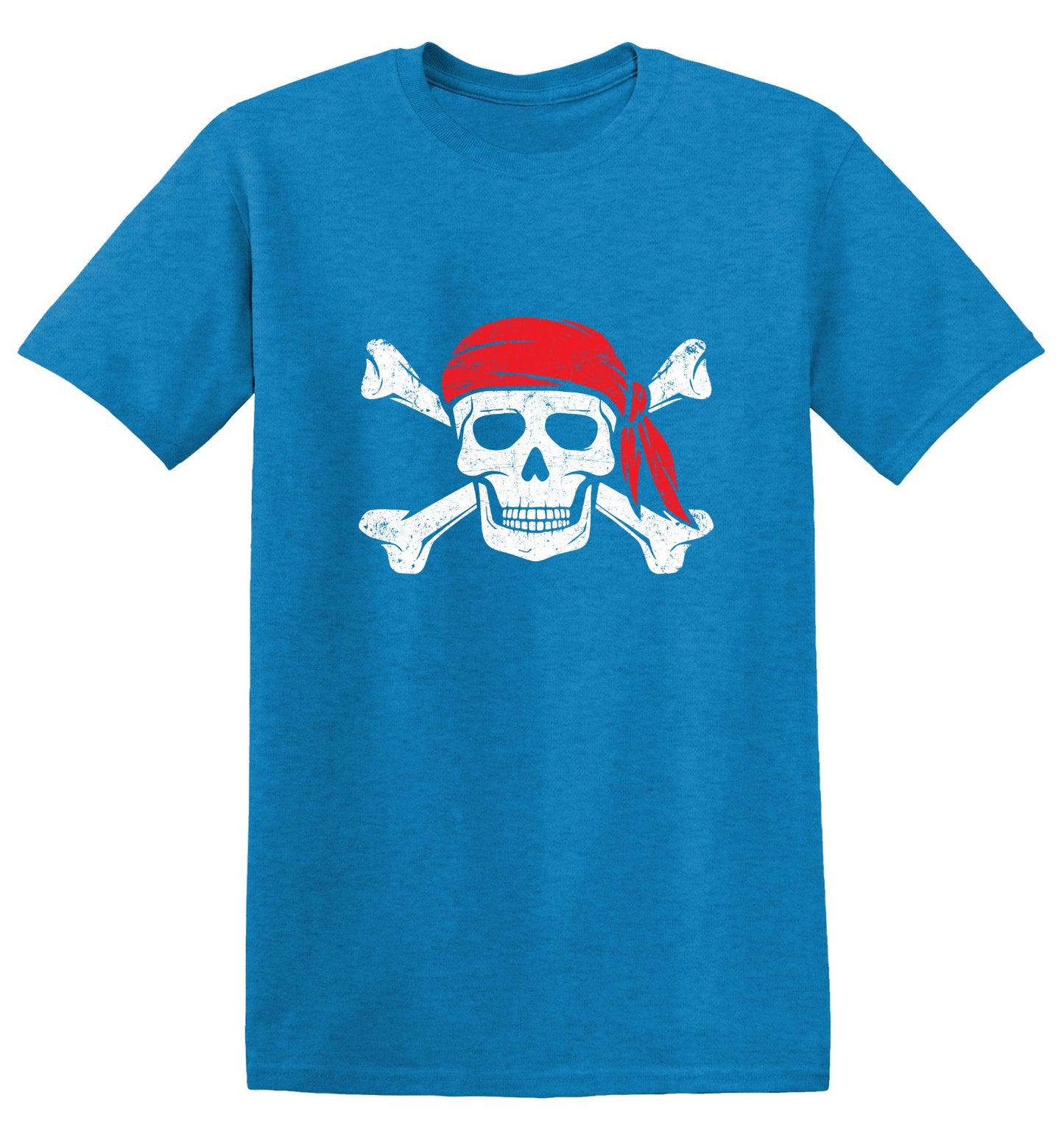 Funny T-Shirts design "Bandana Skull Mens T-Shirt"