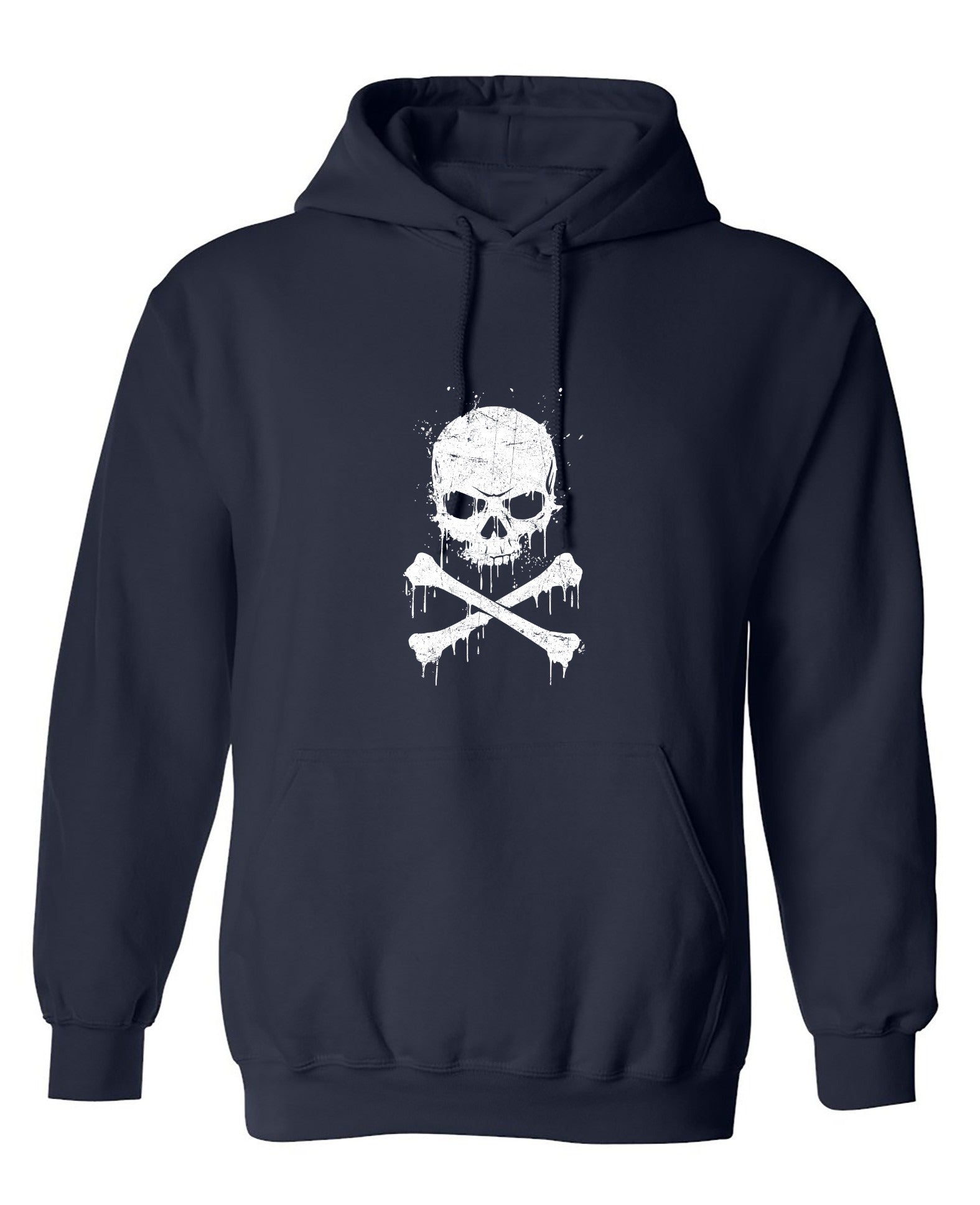 Funny T-Shirts design "Skull Dripping Mens T Shirt"