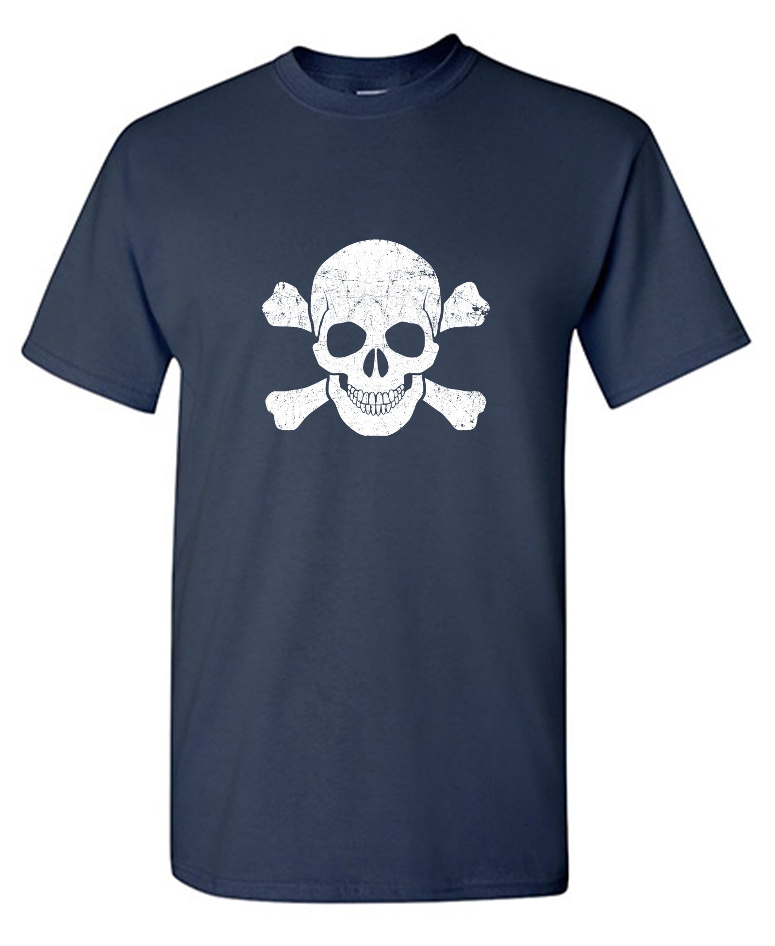 Skull and Bones Smile Mens Tee - Roadkill T-Shirts