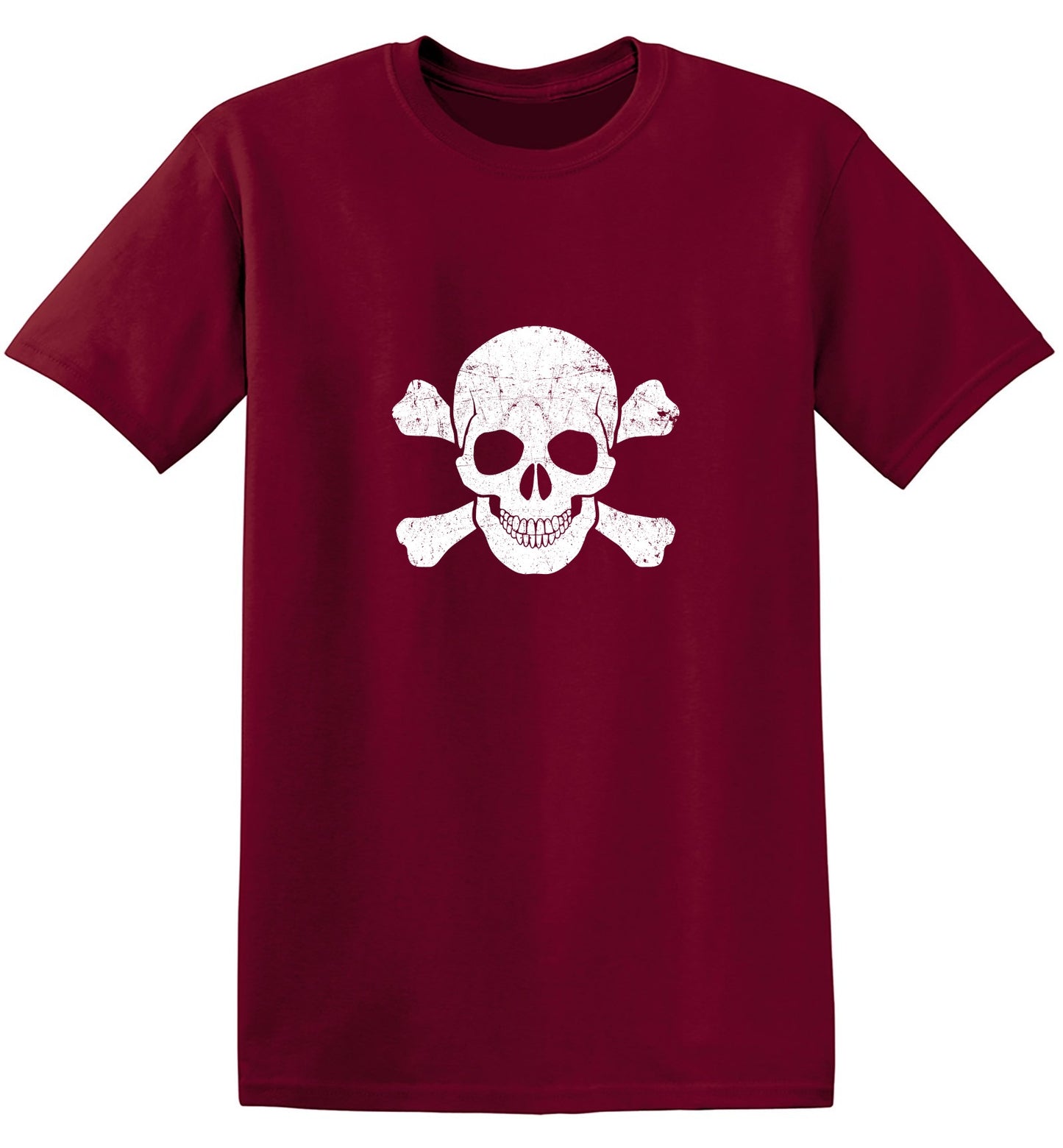 Skull and Bones Smile Mens Tee - Roadkill T-Shirts