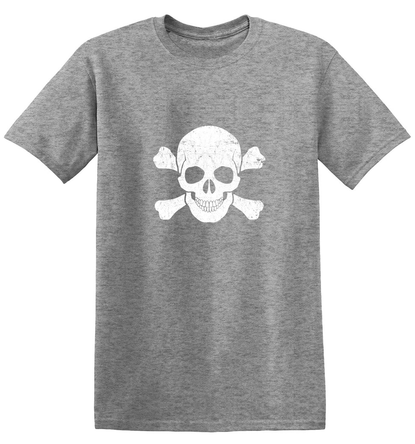 Skull and Bones Smile Mens Tee - Roadkill T-Shirts