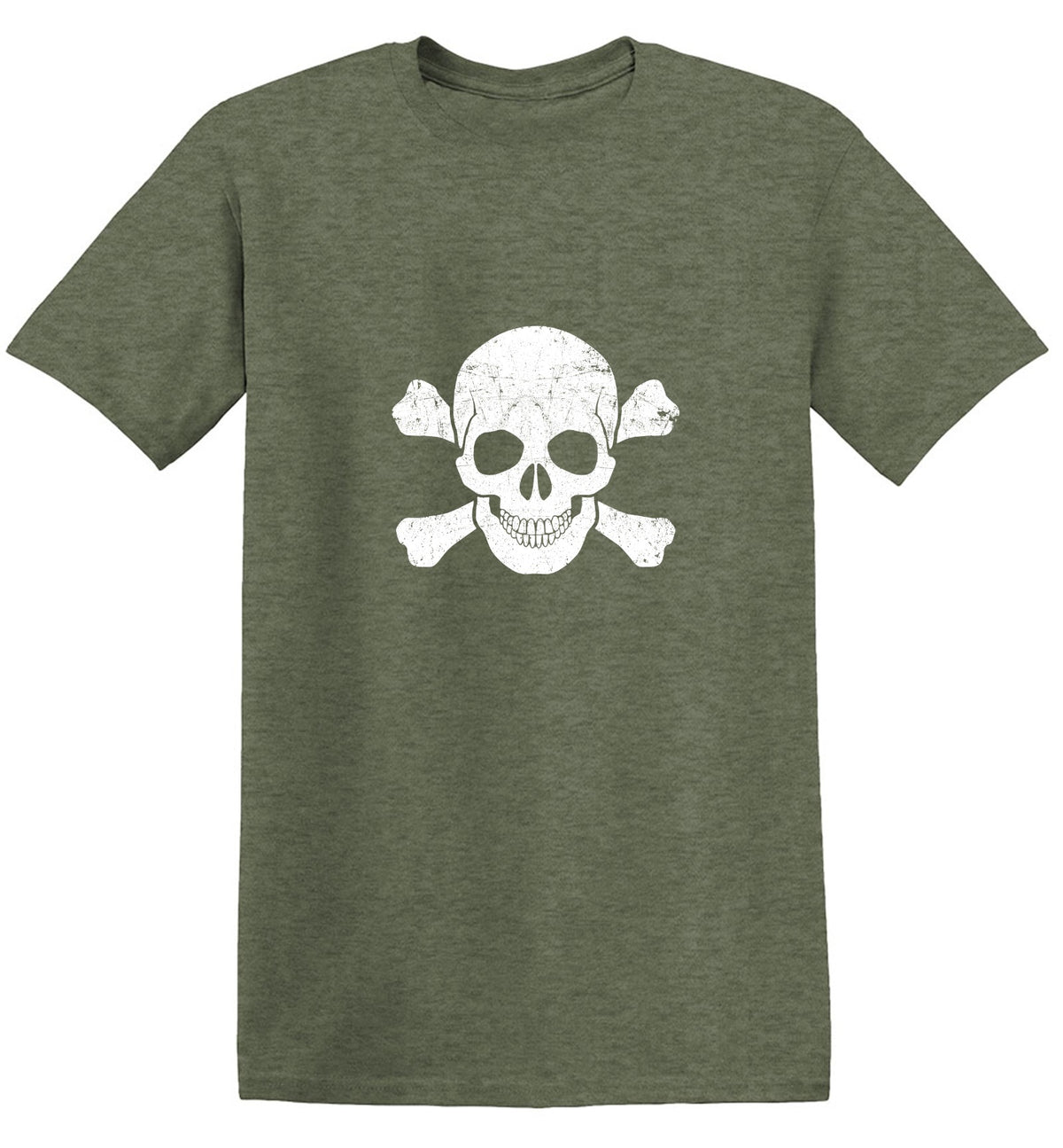 Skull and Bones Smile Mens Tee - Roadkill T-Shirts