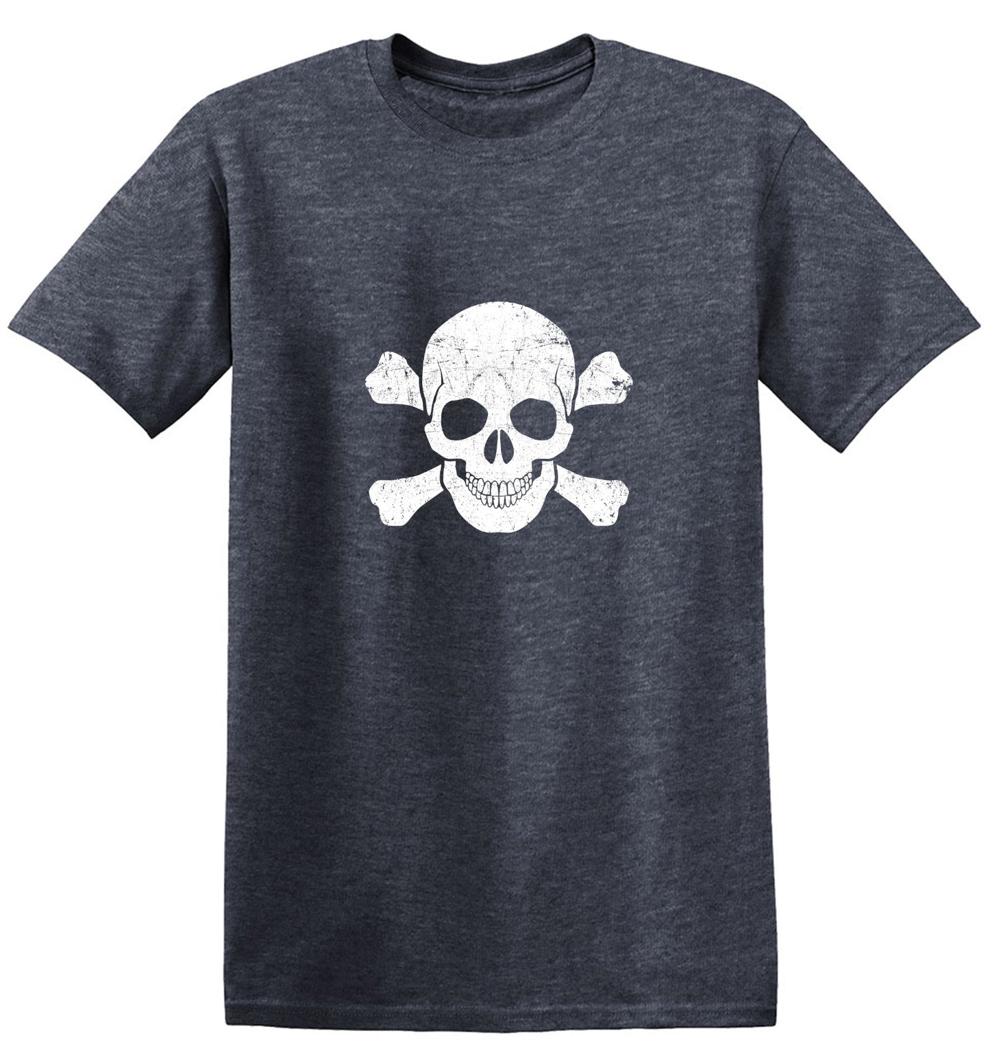 Skull and Bones Smile Mens Tee - Roadkill T-Shirts