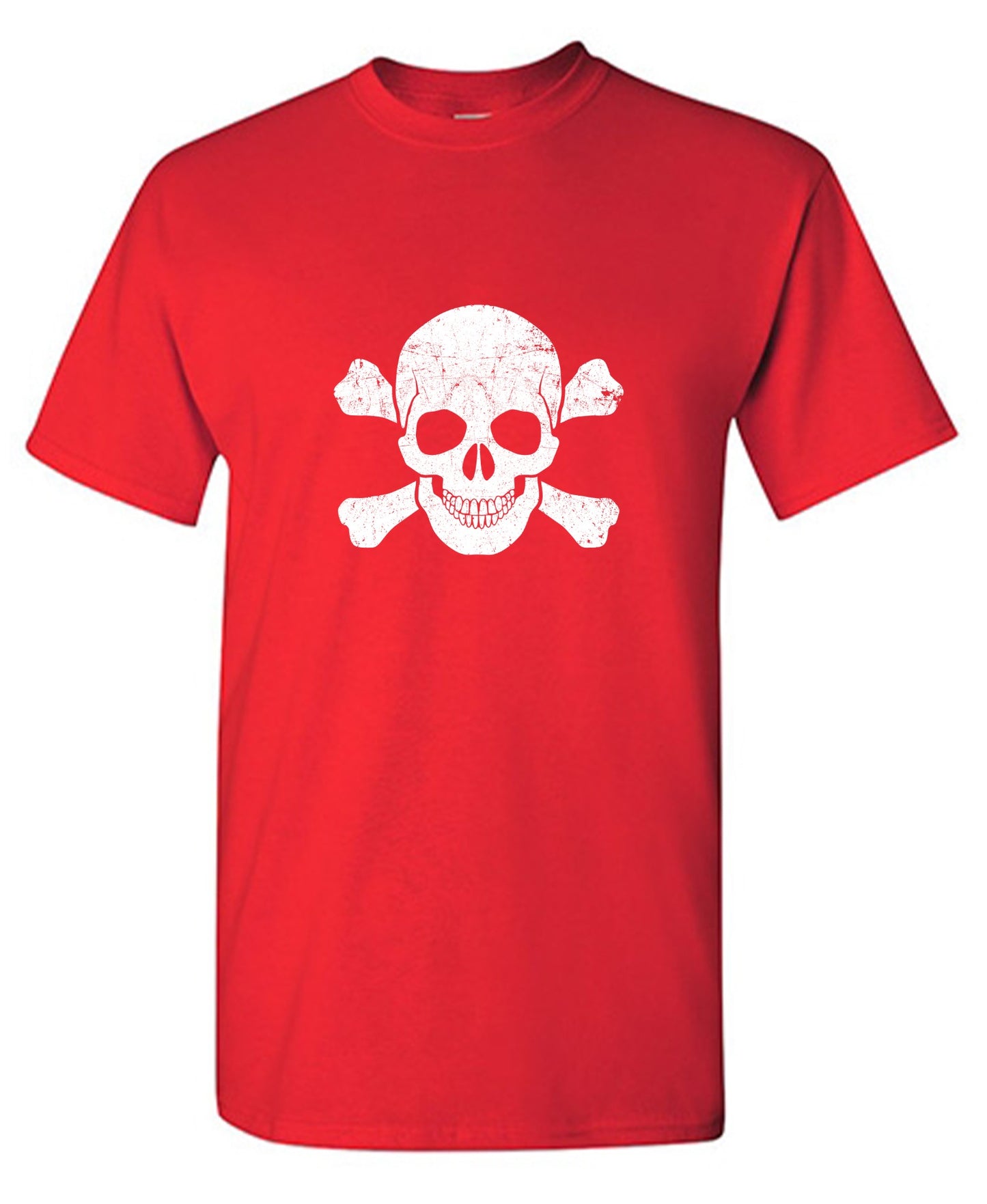 Skull and Bones Smile Mens Tee - Roadkill T-Shirts