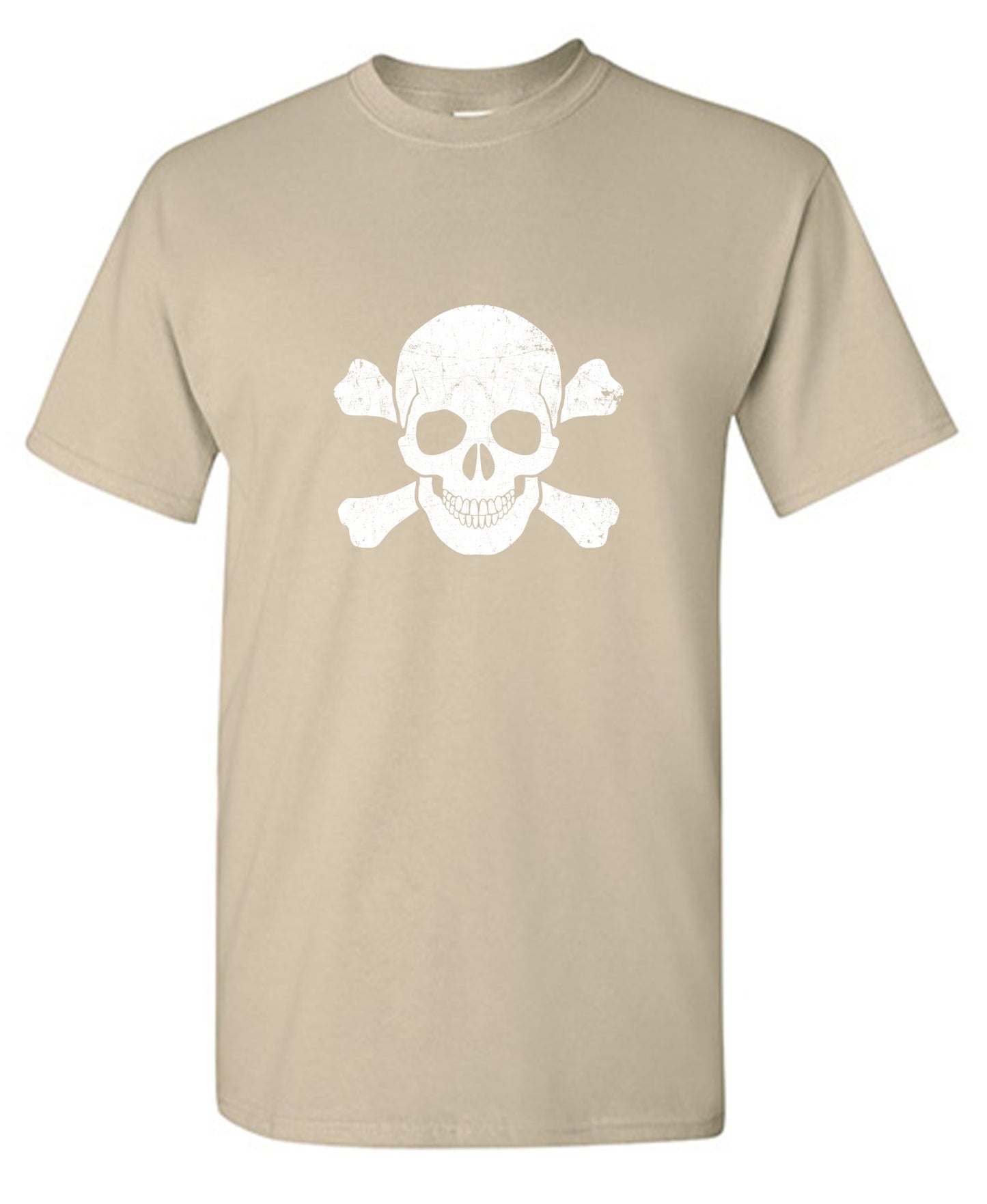 Skull and Bones Smile Mens Tee - Roadkill T-Shirts