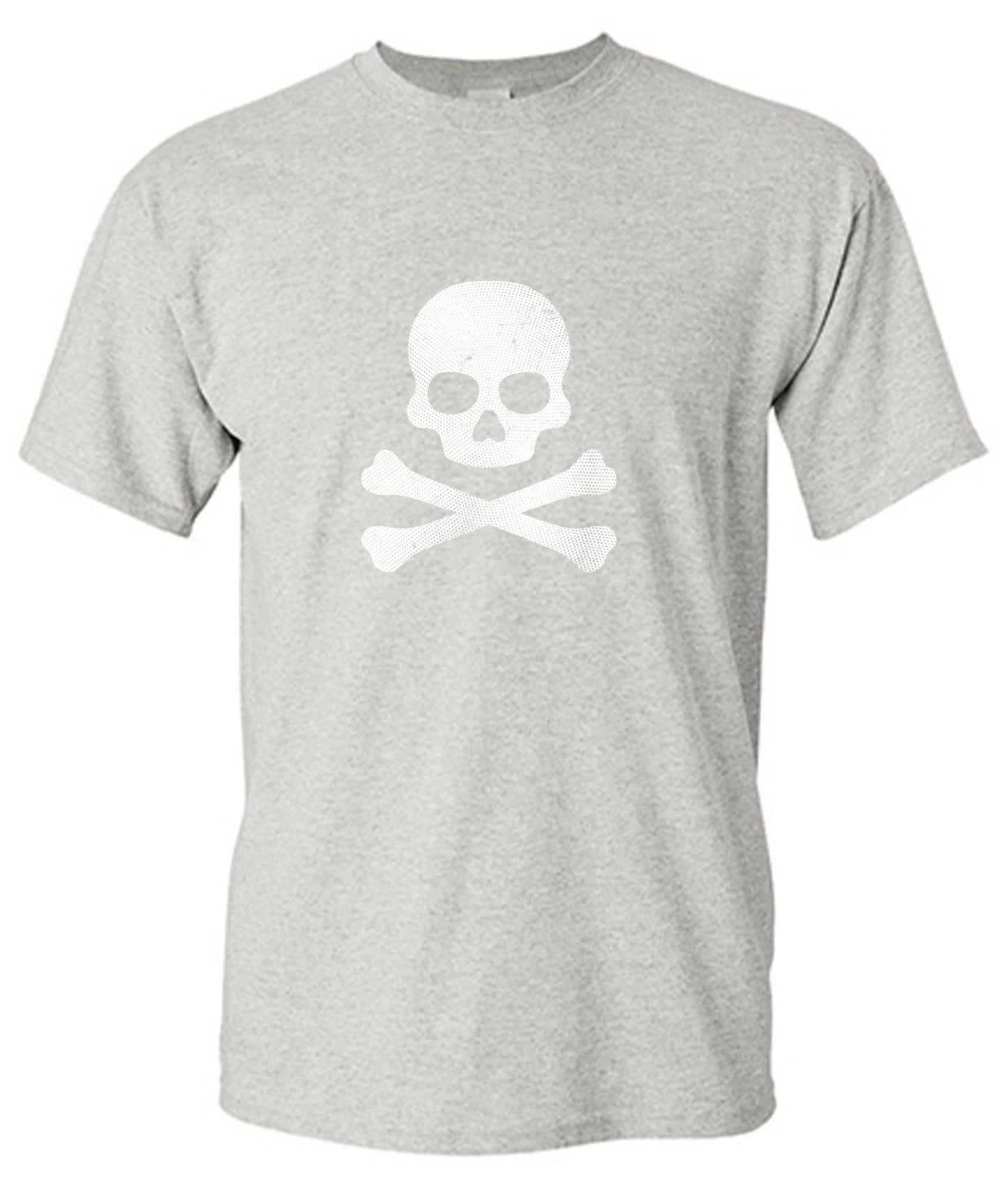 Funny T-Shirts design "Dotted Skull Mens Tee"