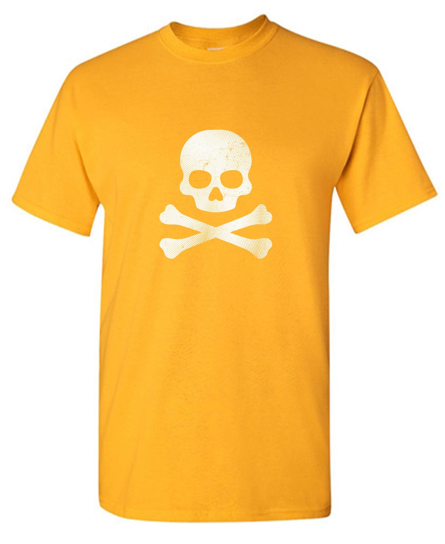 Funny T-Shirts design "Dotted Skull Mens Tee"