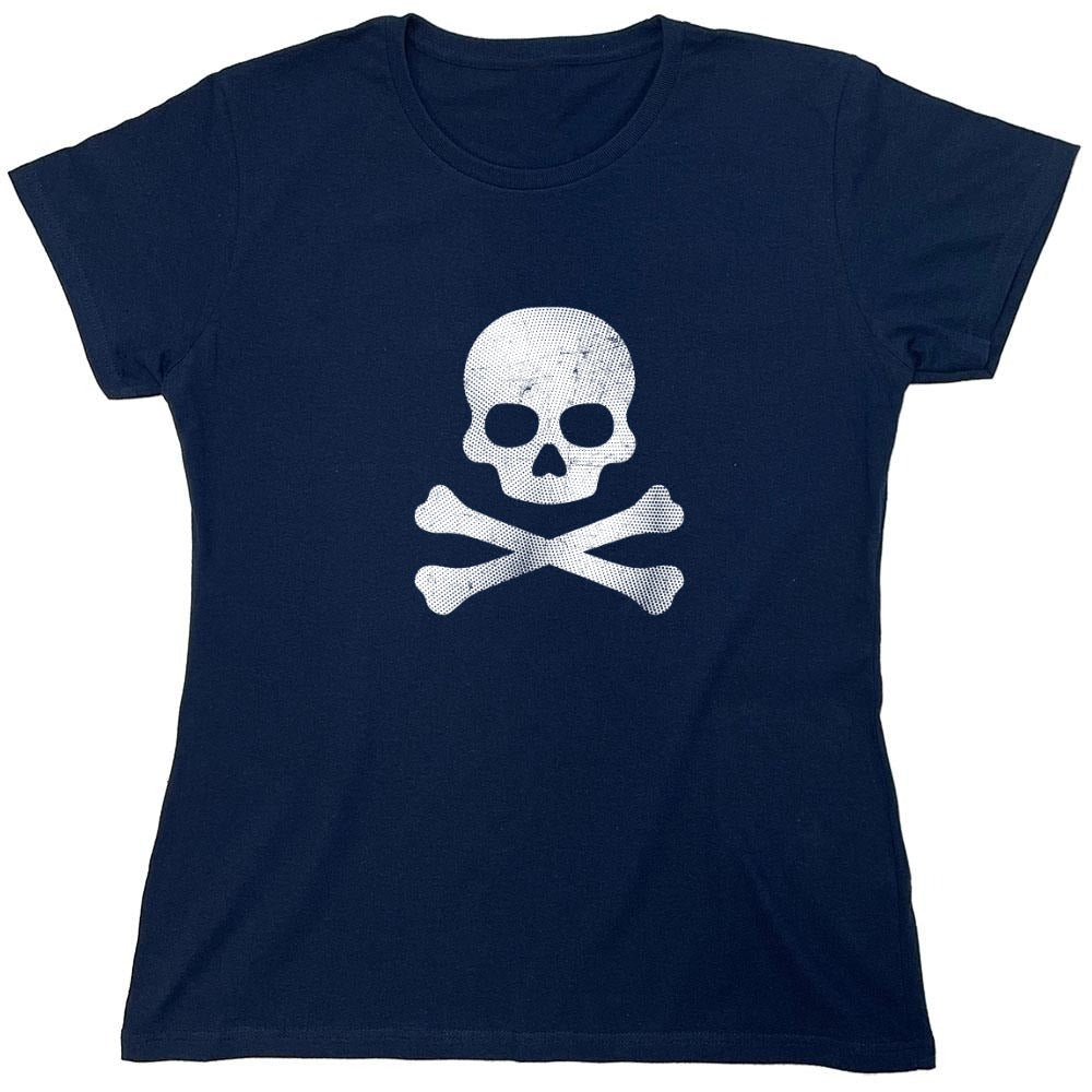 Funny T-Shirts design "Dotted Skull Mens Tee"