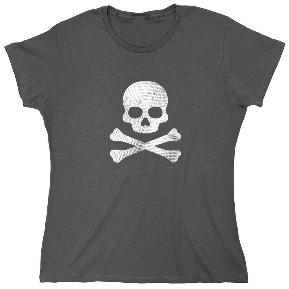 Funny T-Shirts design "Dotted Skull Mens Tee"