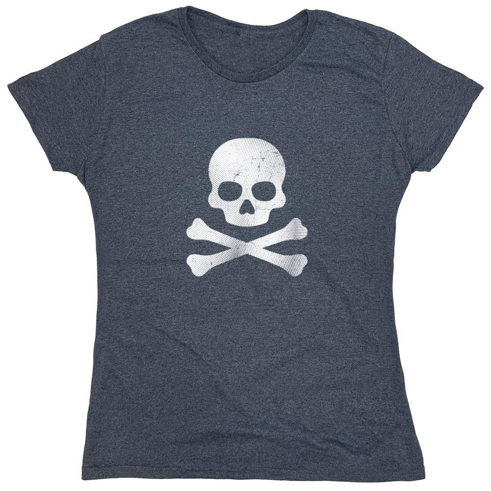 Funny T-Shirts design "Dotted Skull Mens Tee"