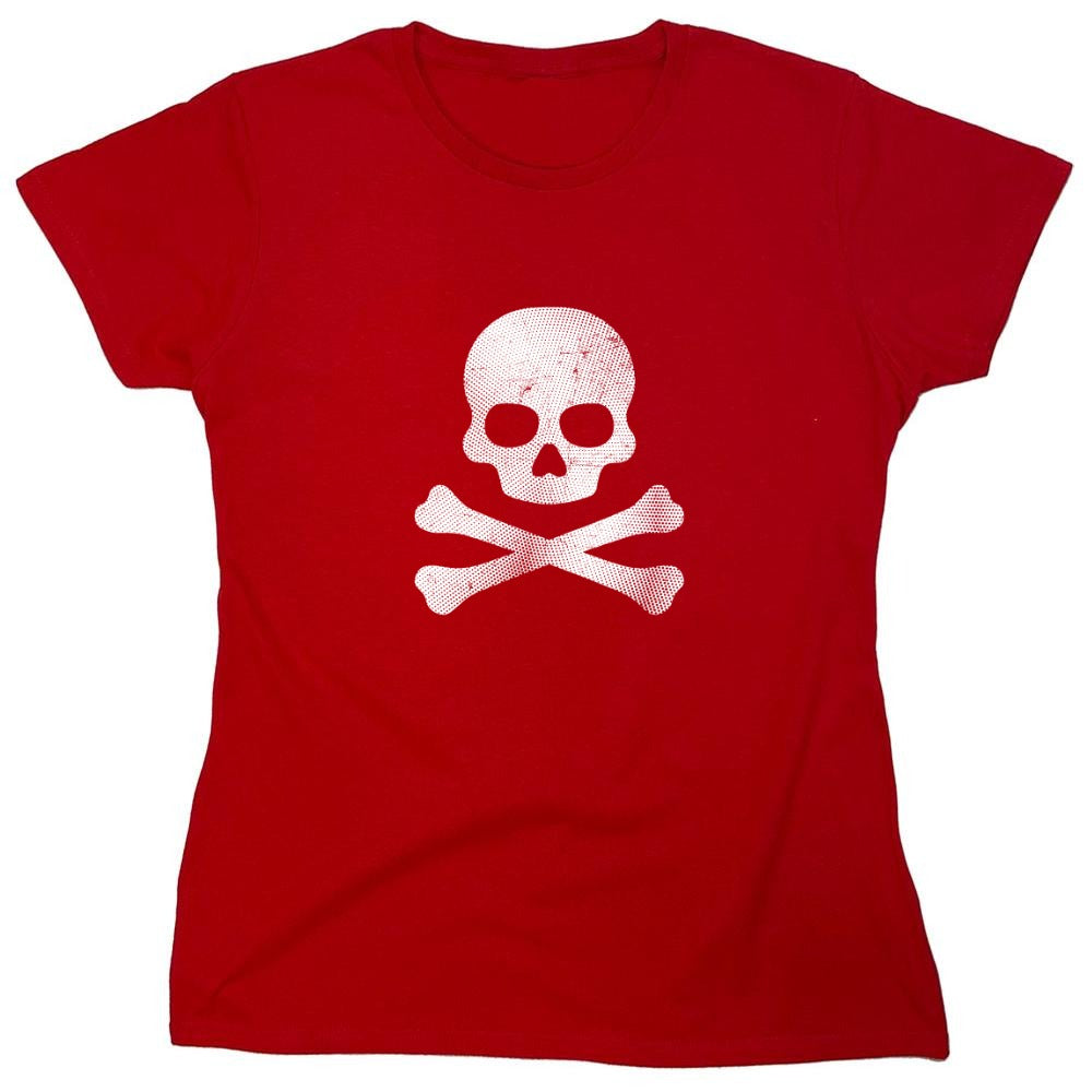Funny T-Shirts design "Dotted Skull Mens Tee"