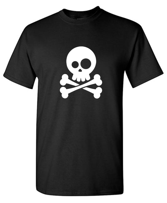 Funny T-Shirts design "Goofy Skull Mens T Shirt"