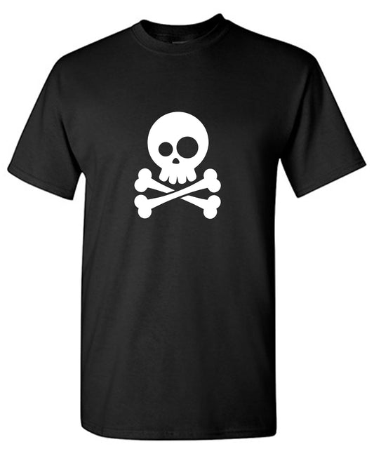 Funny T-Shirts design "Goofy Skull Mens T Shirt"