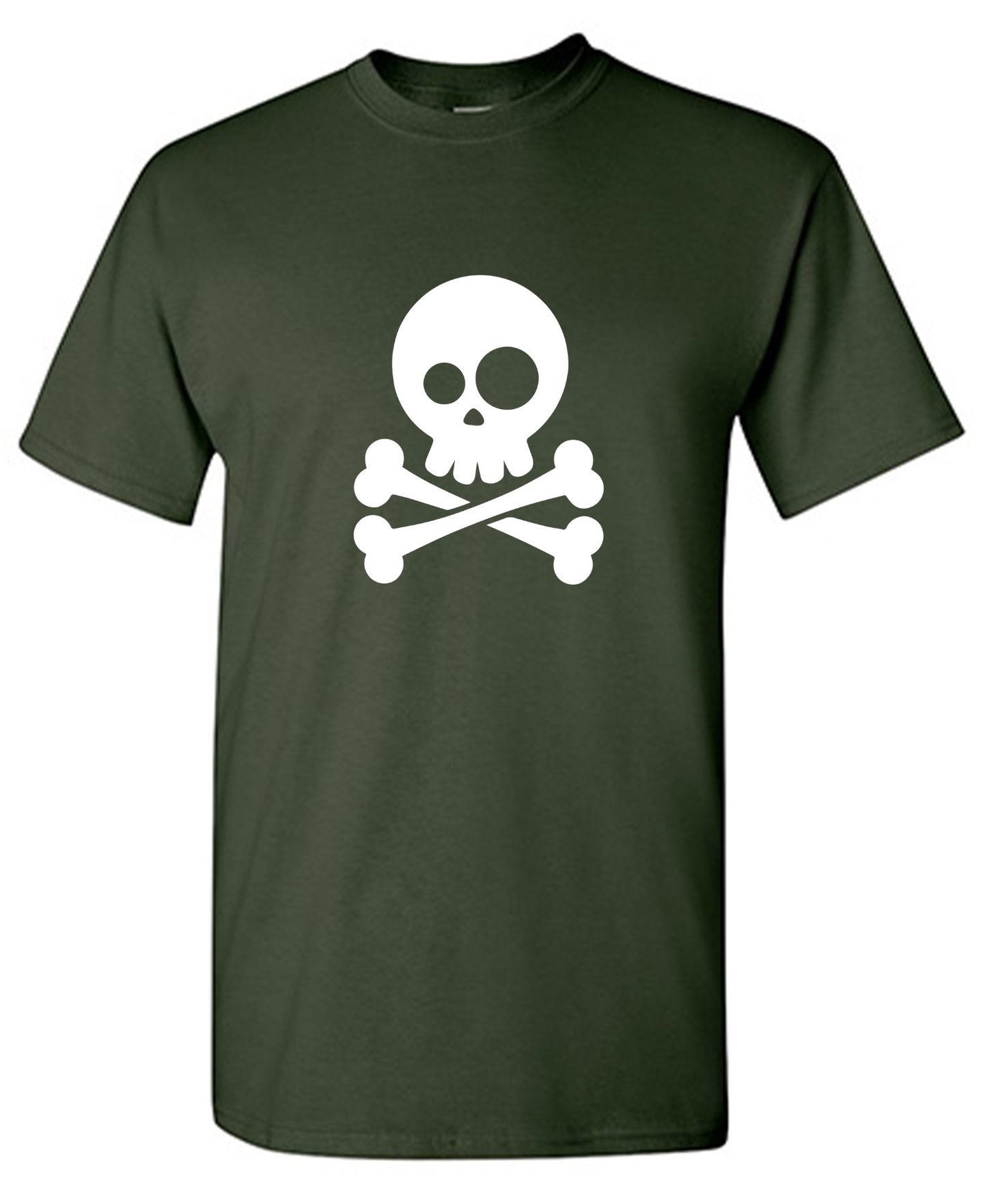 Funny T-Shirts design "Goofy Skull Mens T Shirt"