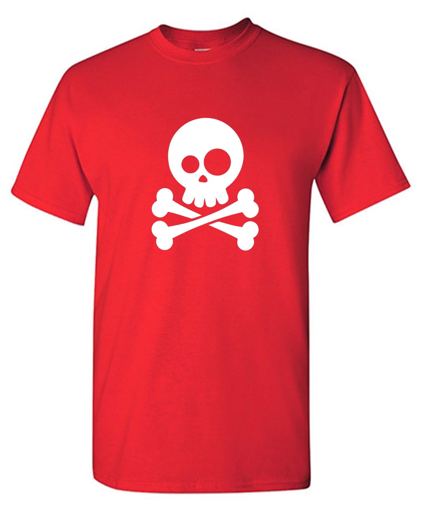 Funny T-Shirts design "Goofy Skull Mens T Shirt"