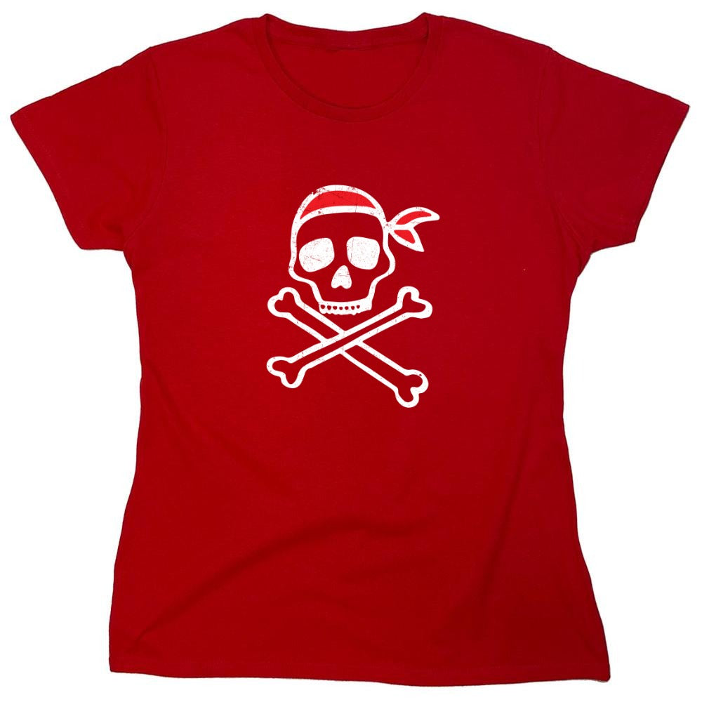 Funny T-Shirts design "Pirate Drawn Skull Mens T-Shirt"