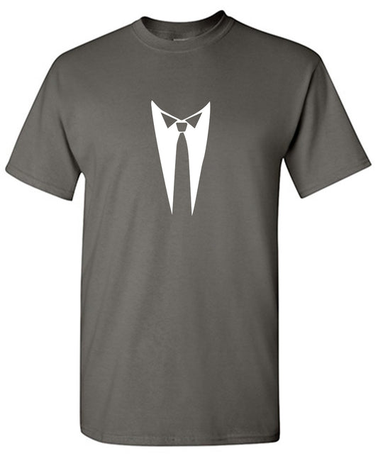 Funny T-Shirts design "Neck Tie T-Shirt - Ring Spun Tee"