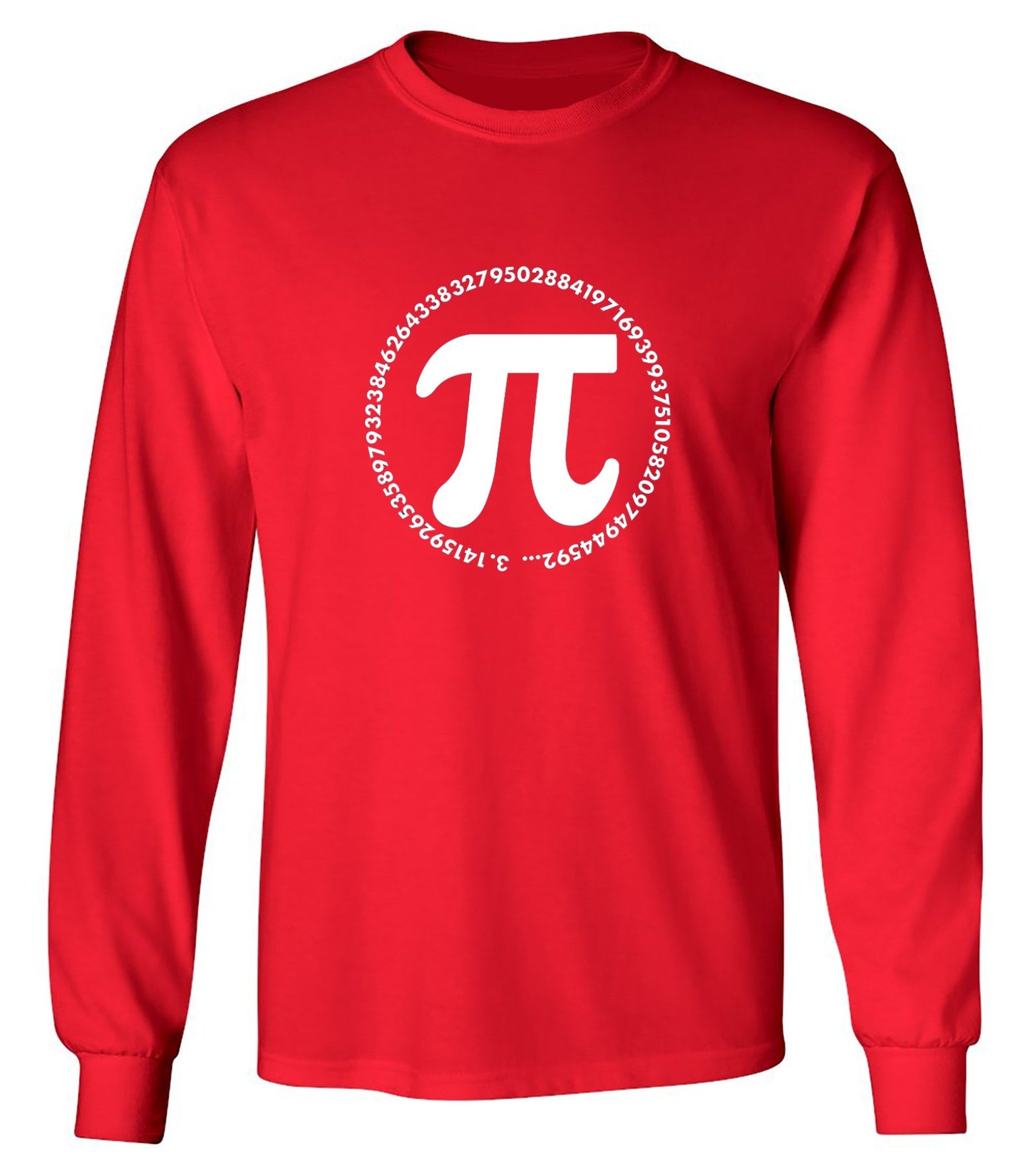 Funny T-Shirts design "The Numbers of Pi"