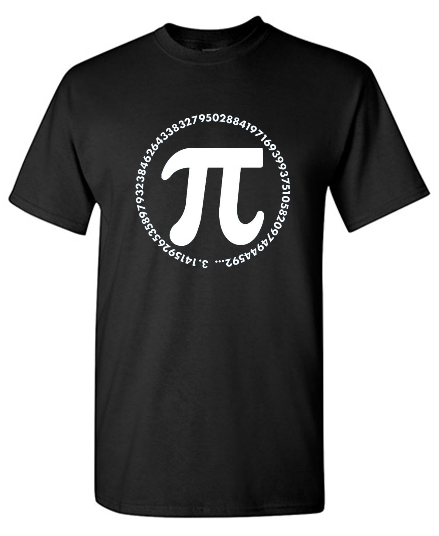 Funny T-Shirts design "The Numbers of Pi"