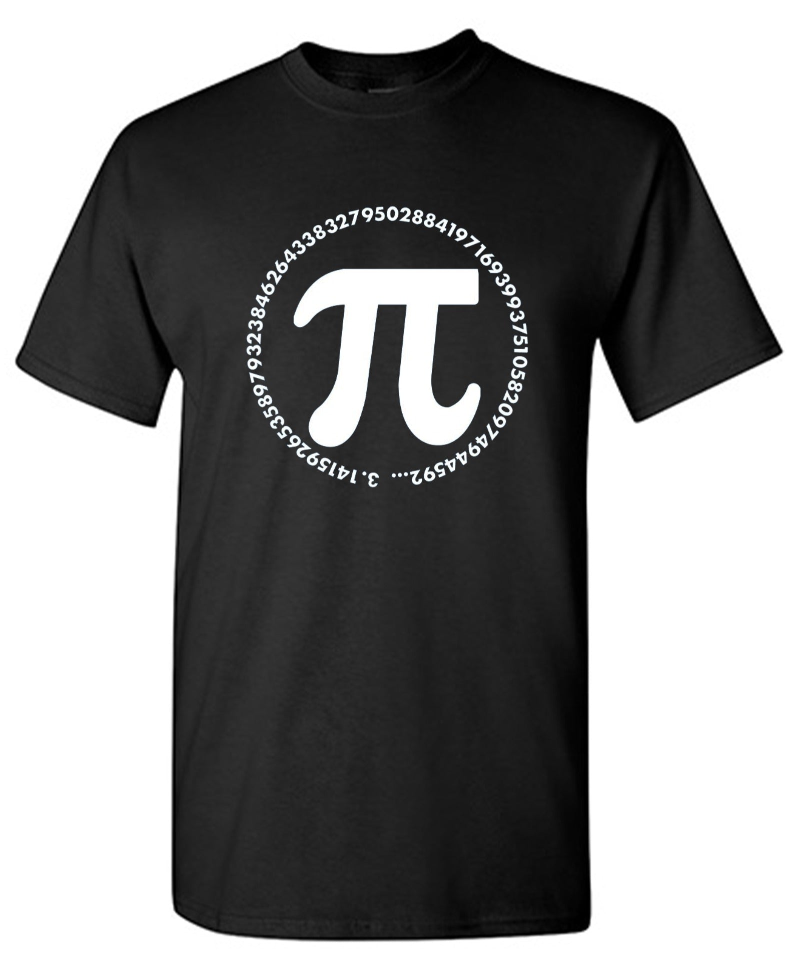 Funny T-Shirts design "The Numbers of Pi"