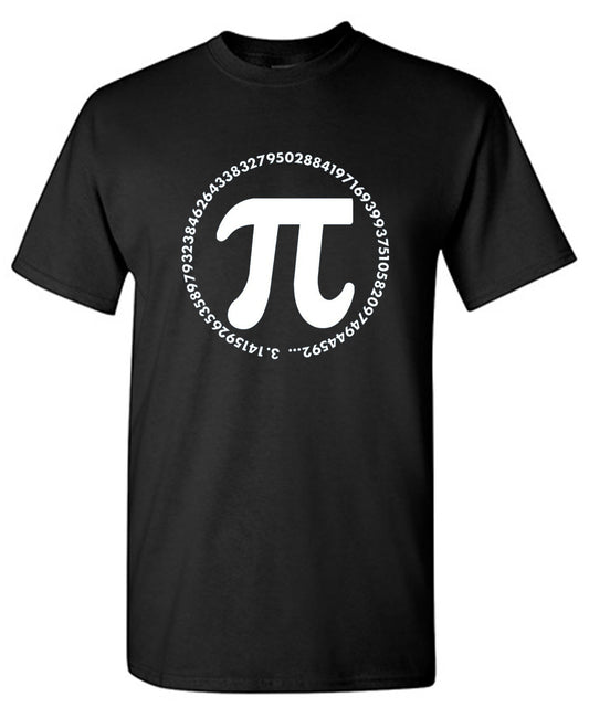 Funny T-Shirts design "The Numbers of Pi T-Shirt - Youth"