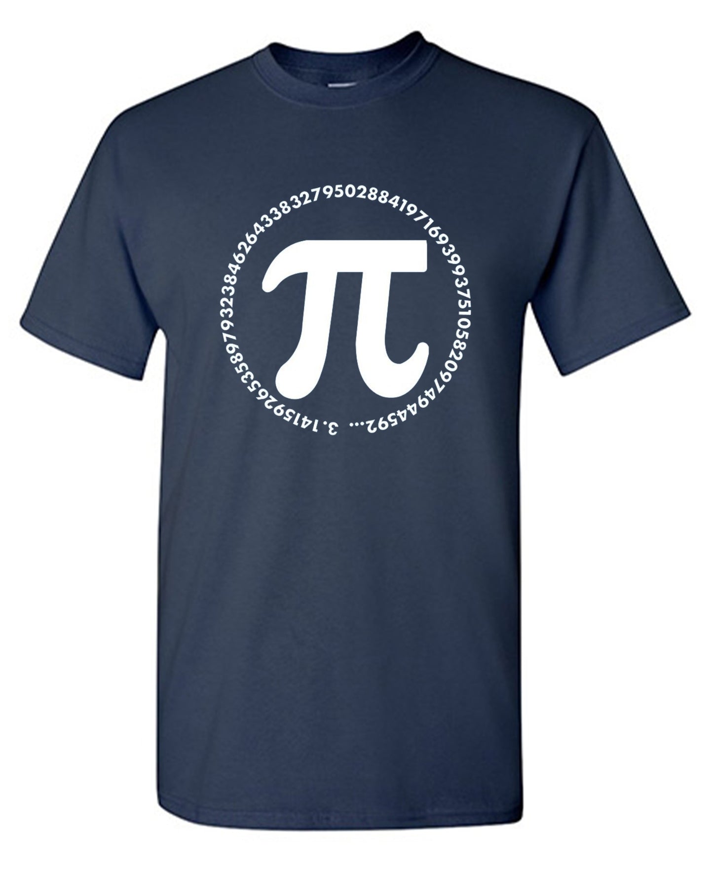Funny T-Shirts design "The Numbers of Pi"