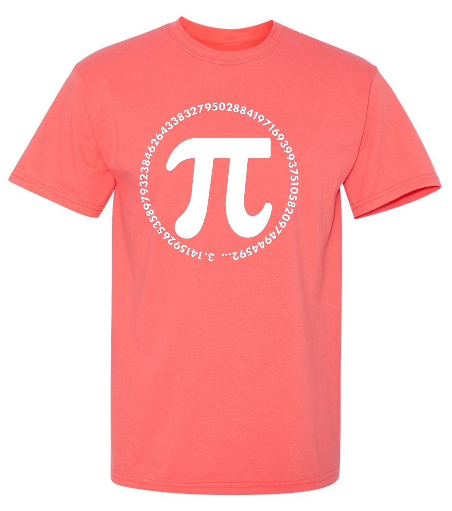 Funny T-Shirts design "The Numbers of Pi"