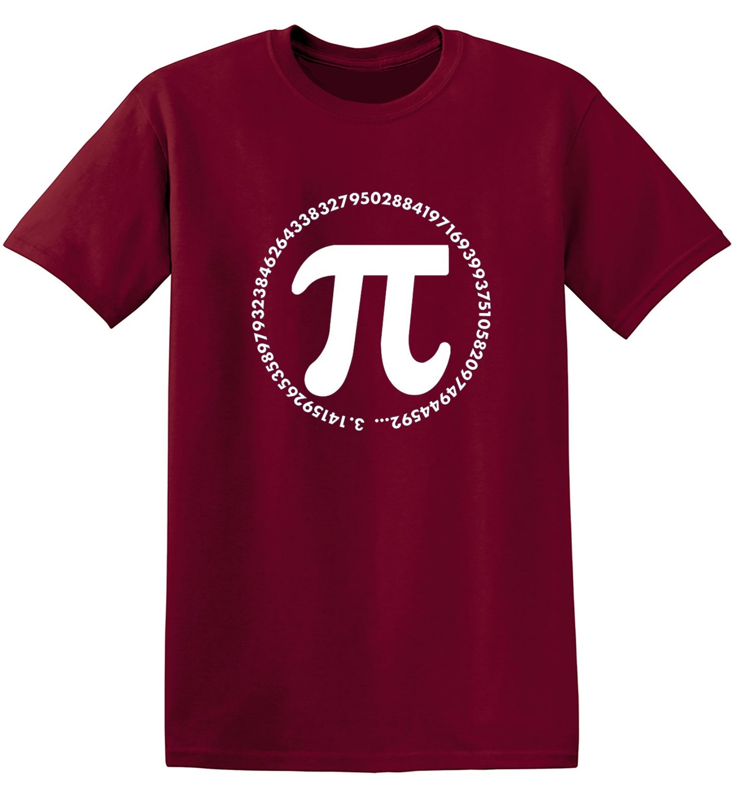 Funny T-Shirts design "The Numbers of Pi"