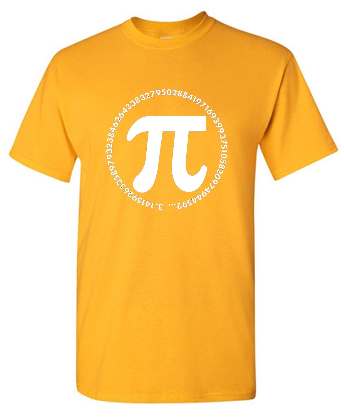 Funny T-Shirts design "The Numbers of Pi"