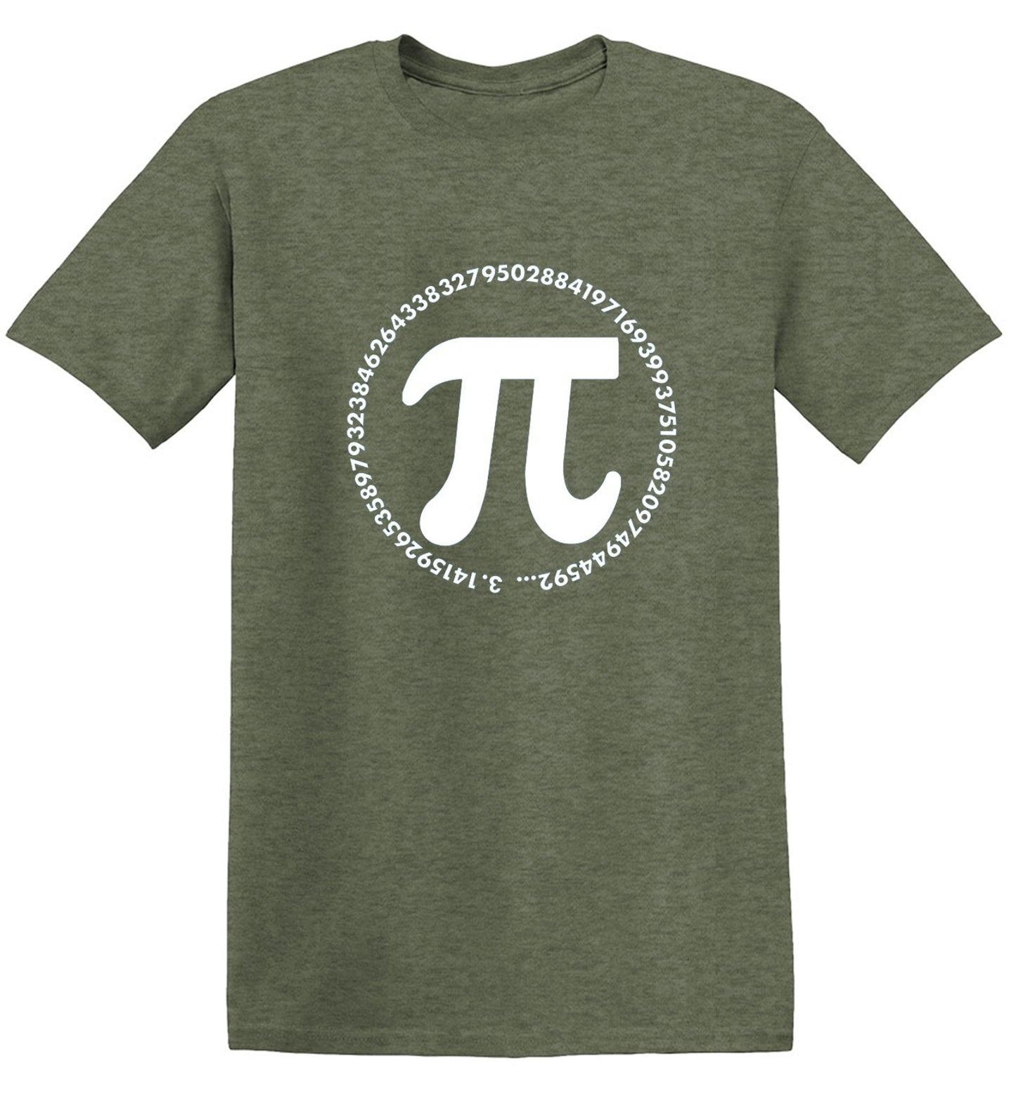 Funny T-Shirts design "The Numbers of Pi"
