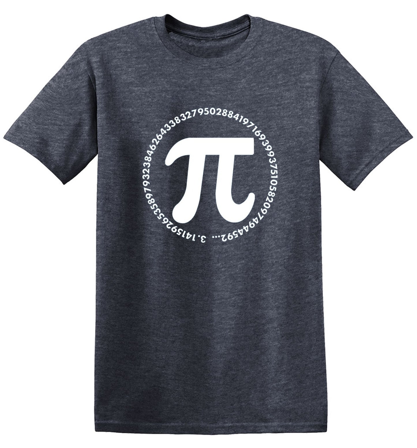 Funny T-Shirts design "The Numbers of Pi"