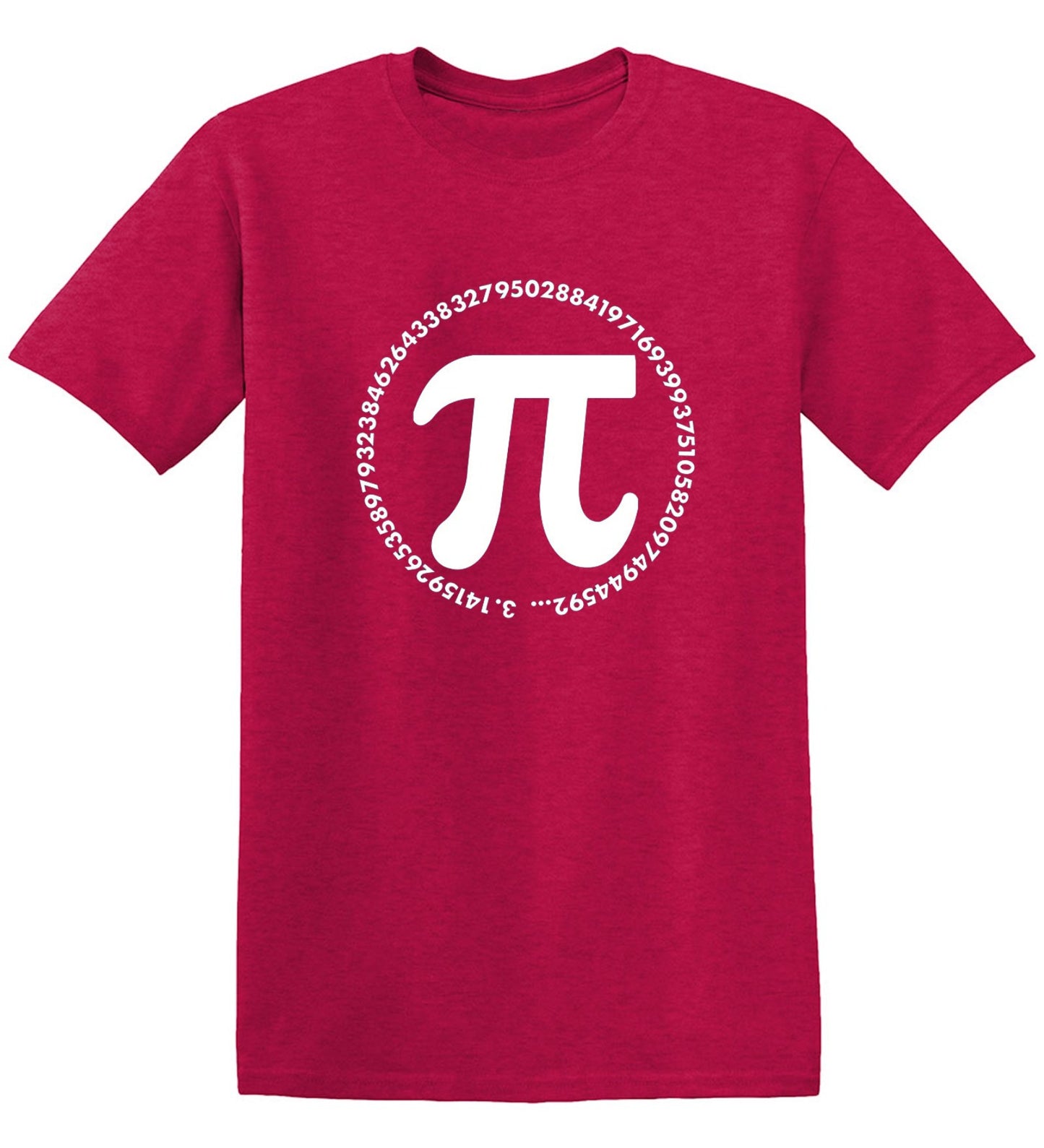 Funny T-Shirts design "The Numbers of Pi"