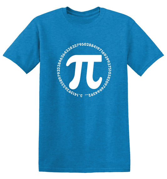 Funny T-Shirts design "The Numbers of Pi T-Shirt"