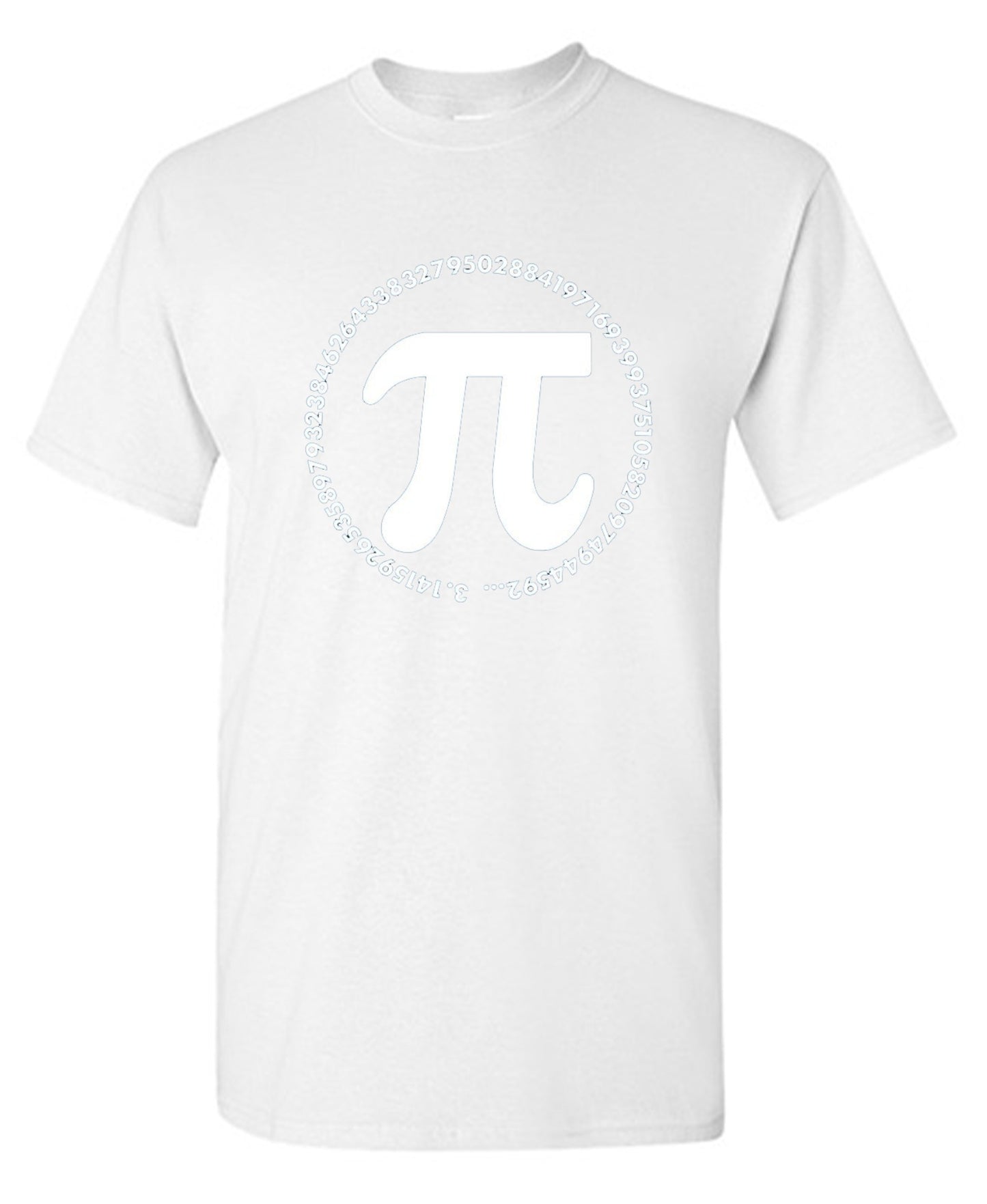 Funny T-Shirts design "The Numbers of Pi"