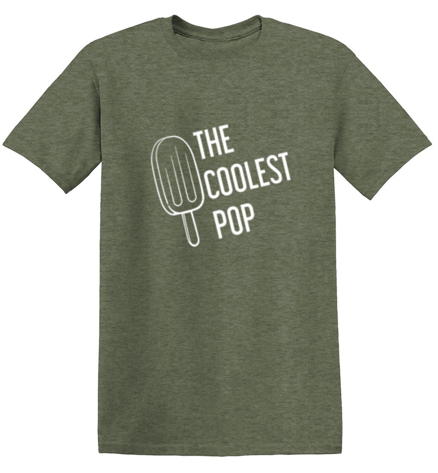 Funny T-Shirts design "The Coolest Pop - Funny Dad Shirt"