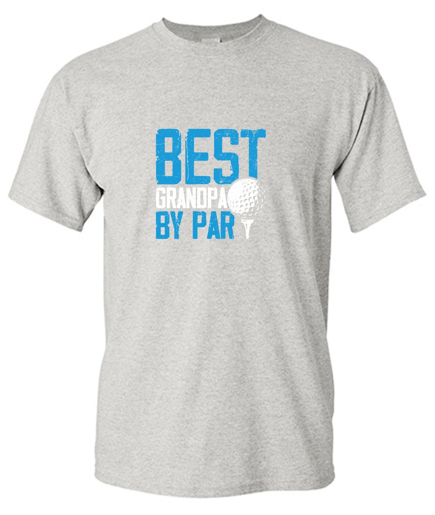 Funny T-Shirts design "Best Grandpa By Par T-Shirt - Tall Tee"