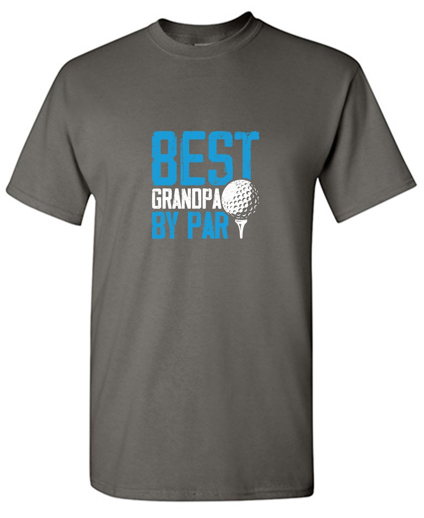 Funny T-Shirts design "Best Grandpa By Par T-Shirt - Tall Tee"