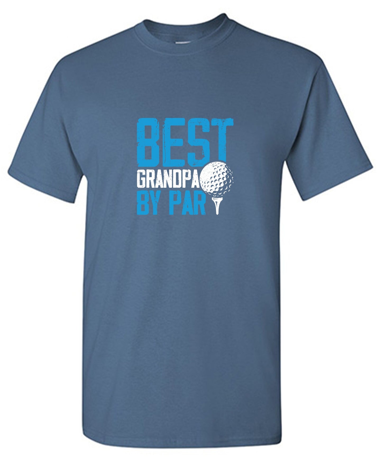 Funny T-Shirts design "Best Grandpa By Par T-Shirt - Tall Tee"