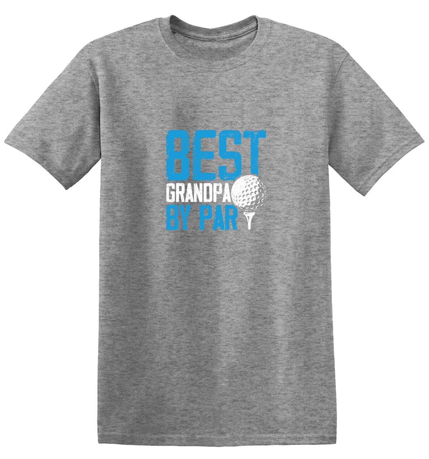 Funny T-Shirts design "Best Grandpa By Par T-Shirt - Tall Tee"