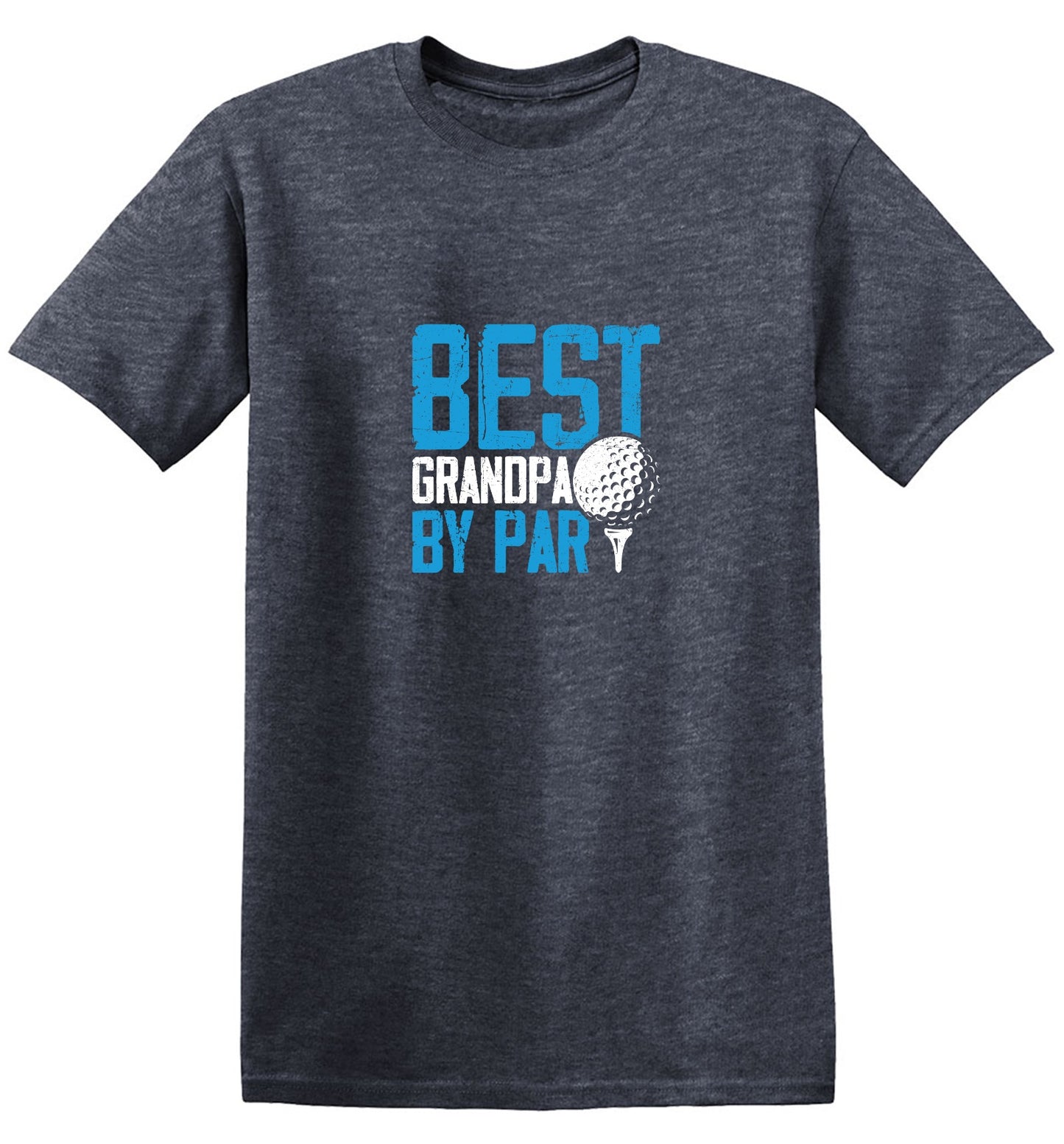 Funny T-Shirts design "Best Grandpa By Par T-Shirt - Tall Tee"