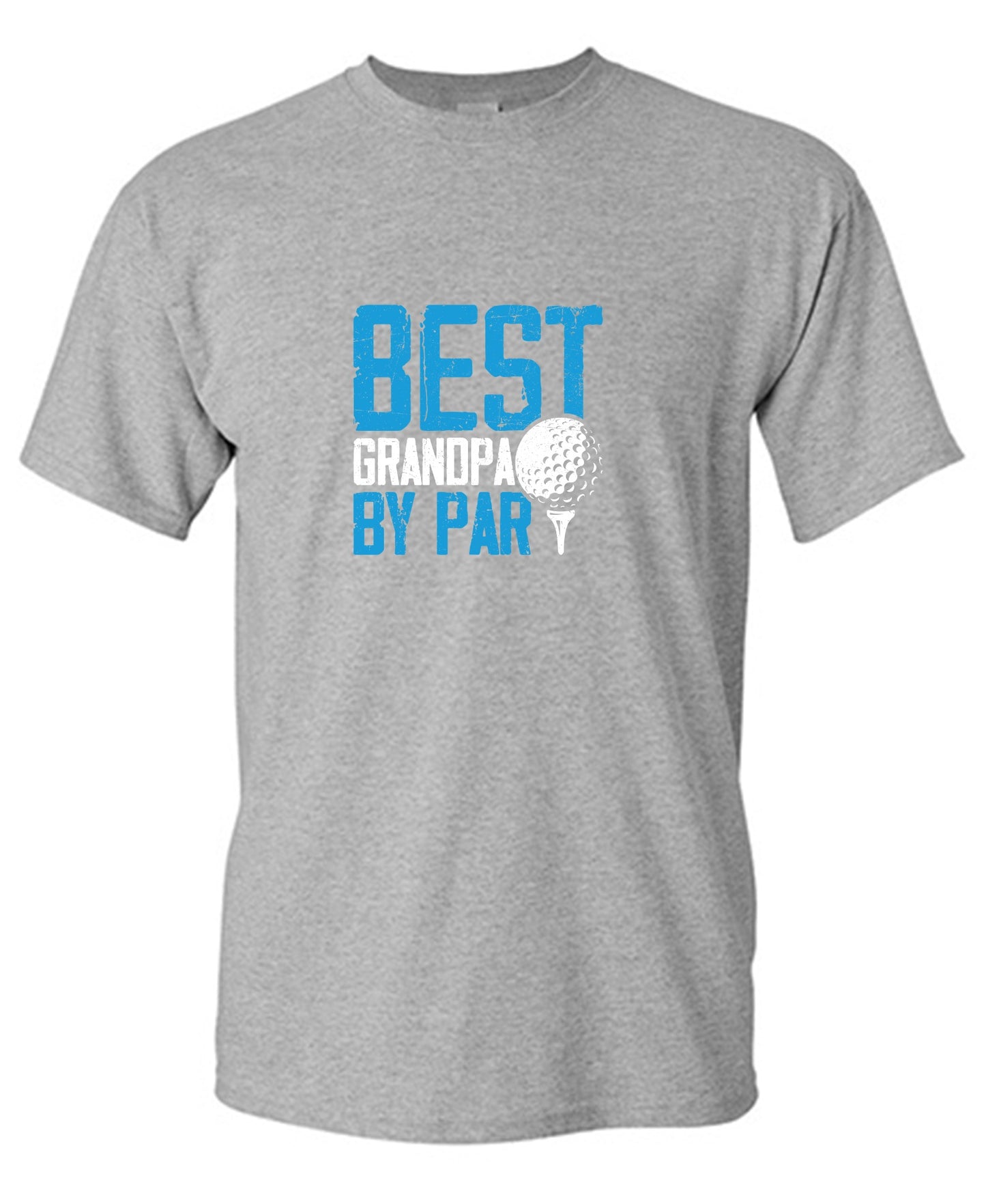 Funny T-Shirts design "Best Grandpa By Par T-Shirt - Tall Tee"