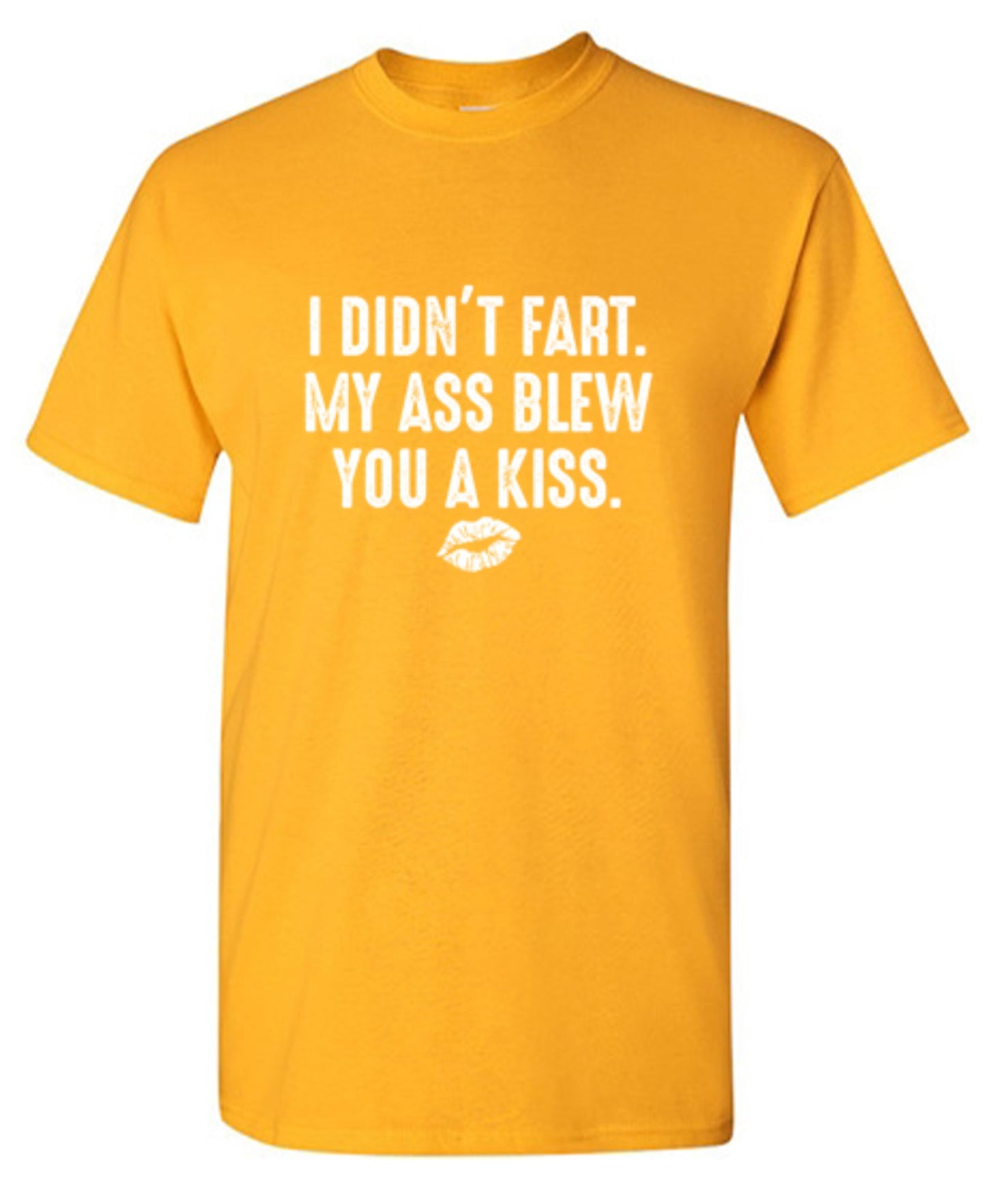 Funny T-Shirts design "I Didn't Fart. My Ass Blew You A Kiss. - Youth"