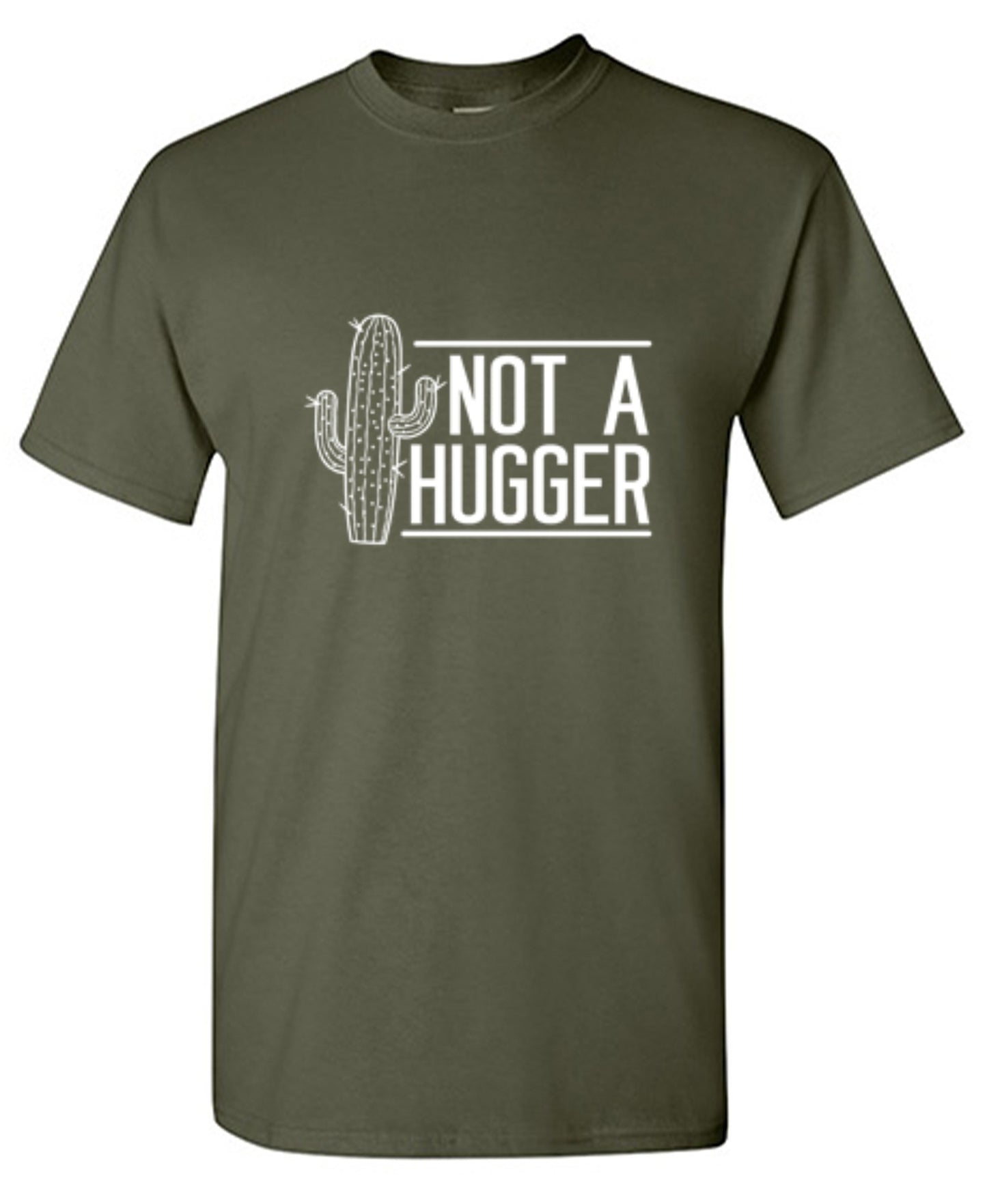 Funny T-Shirts design "Not A Hugger  T-Shirt"