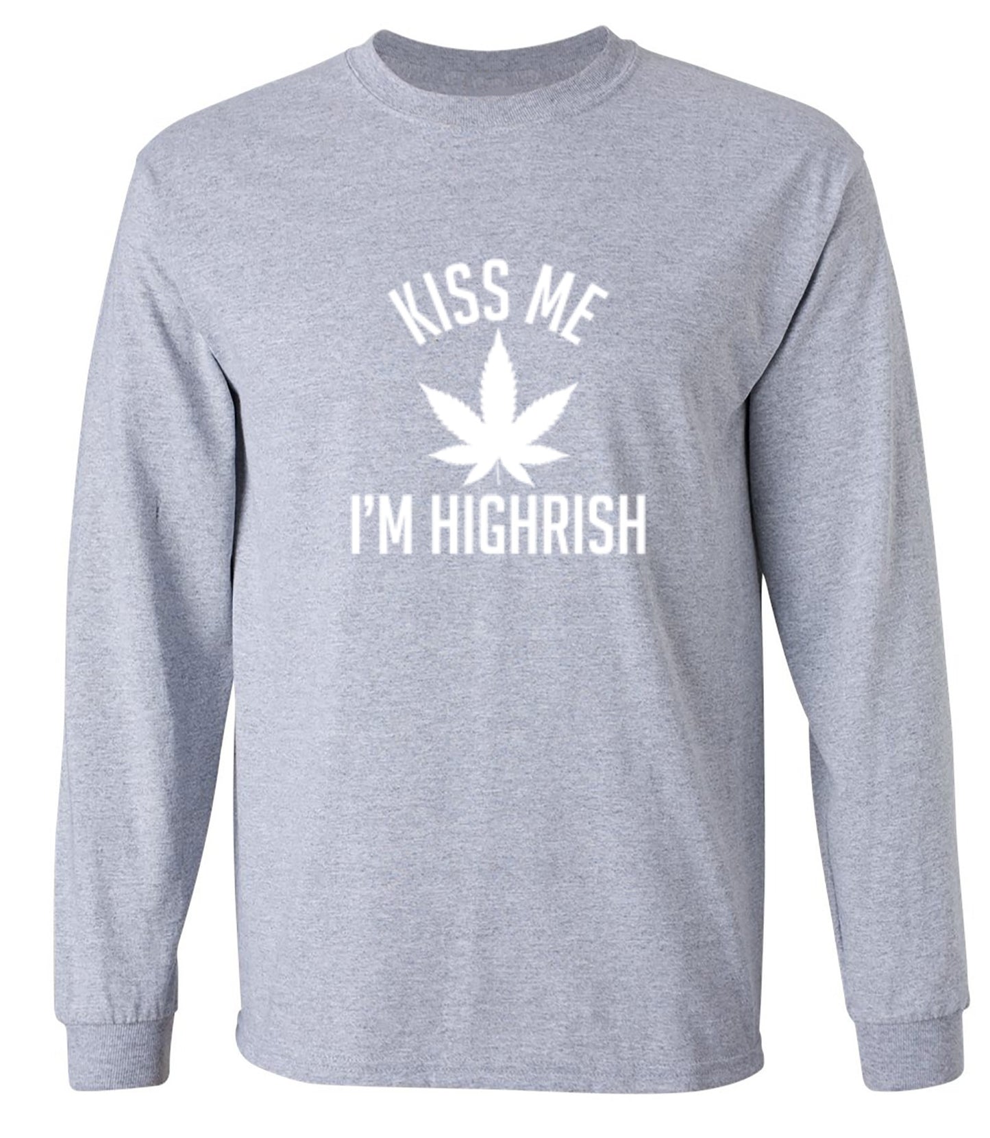 Funny T-Shirts design "Kiss My I'm Highrish T-Shirt"