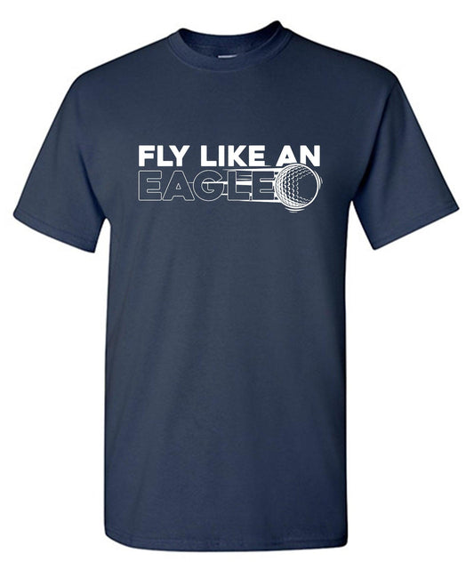 Fly Like an Eagle, Golfer Tees for Men - Roadkill T-Shirts