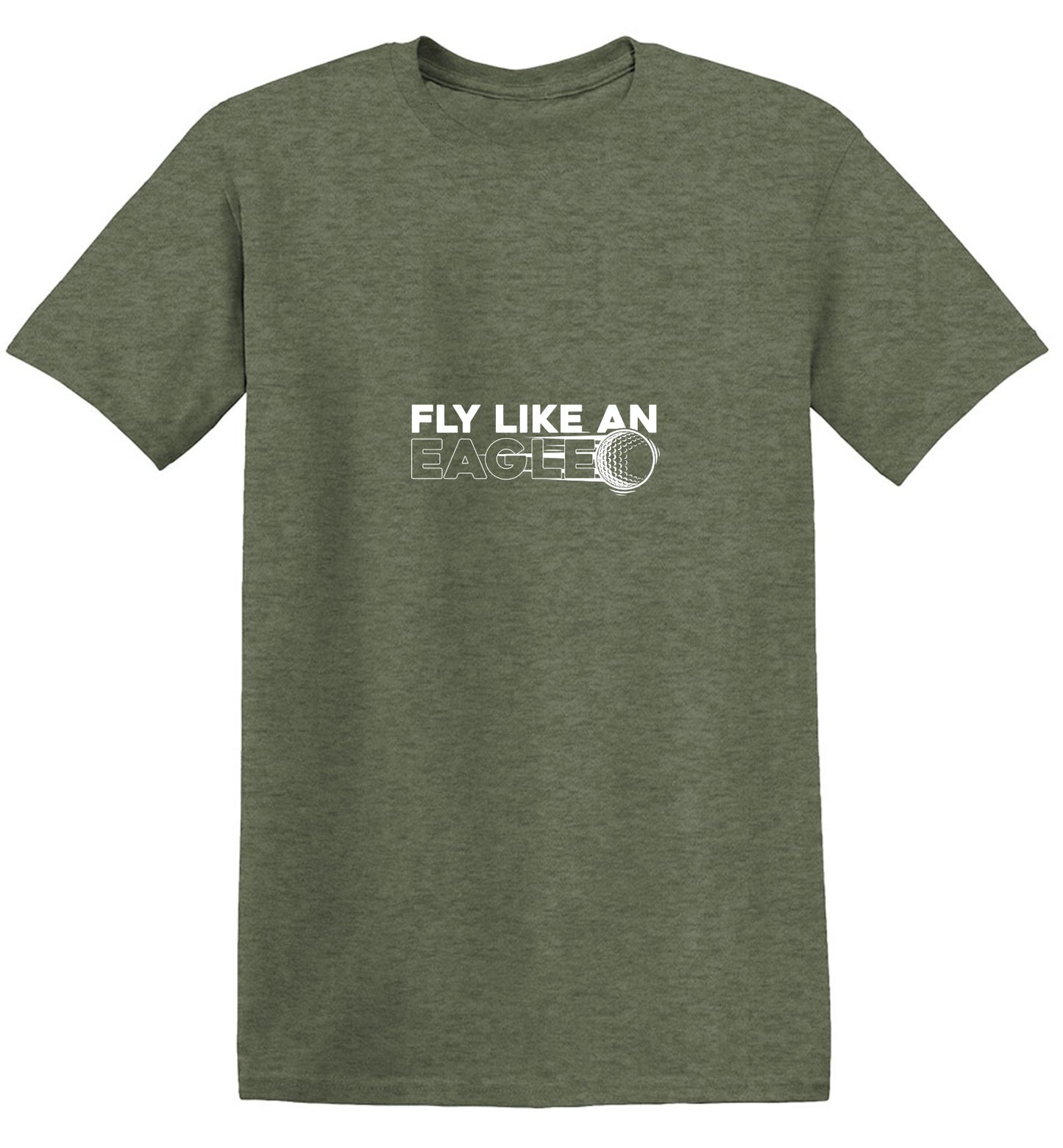 Fly Like an Eagle, Golfer Tees for Men - Roadkill T-Shirts